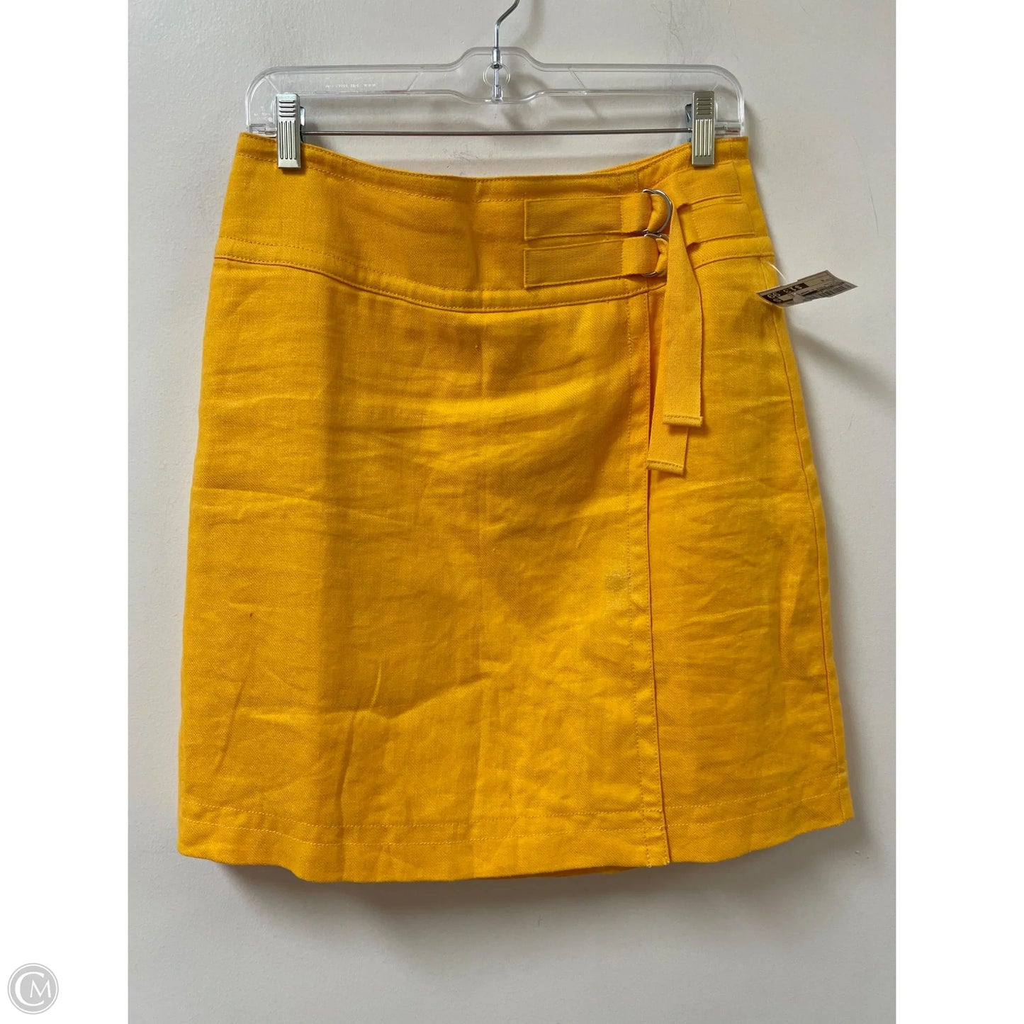 Skirt Mini & Short By Ann Taylor In Yellow, Size: 6