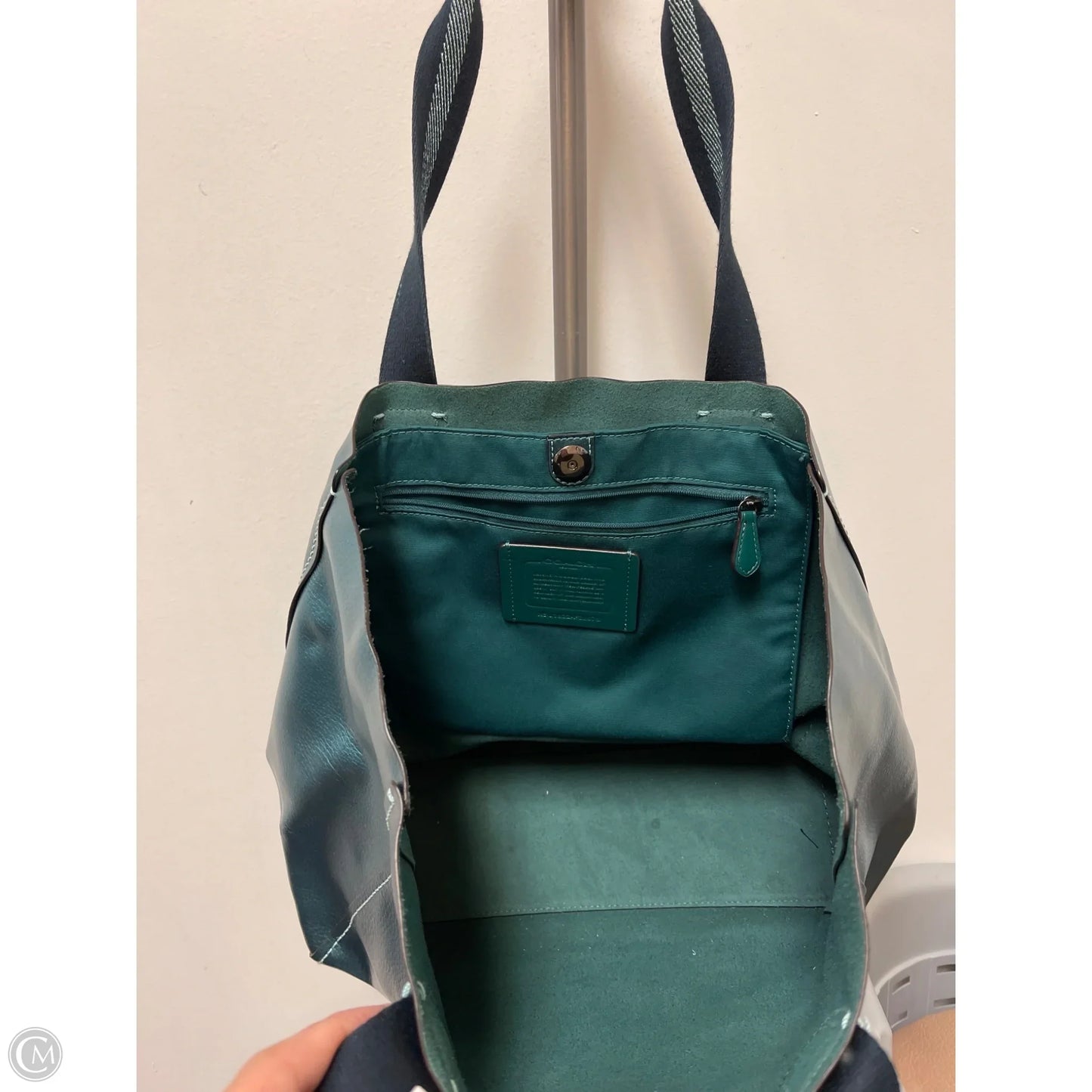 Handbag Designer By Coach, Size: Large