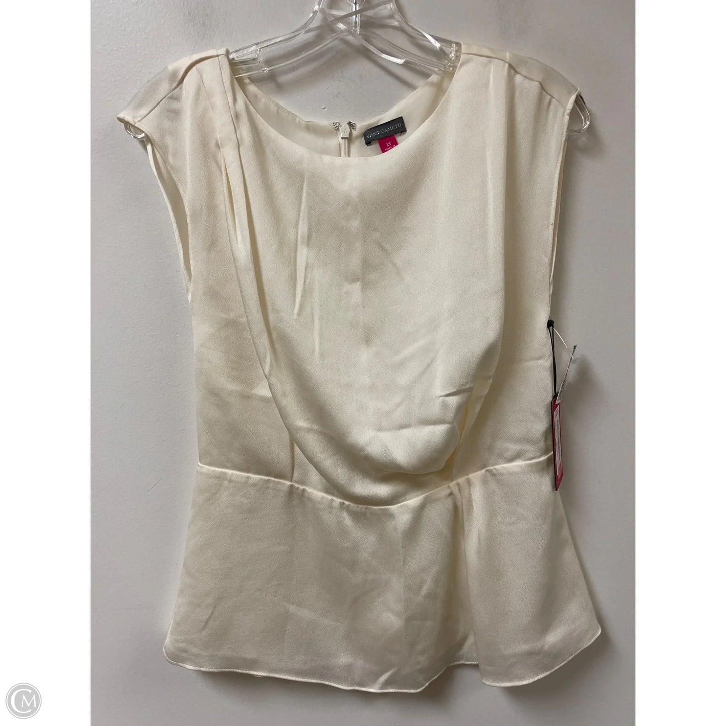 Top Sleeveless By Vince Camuto In White, Size: Xs