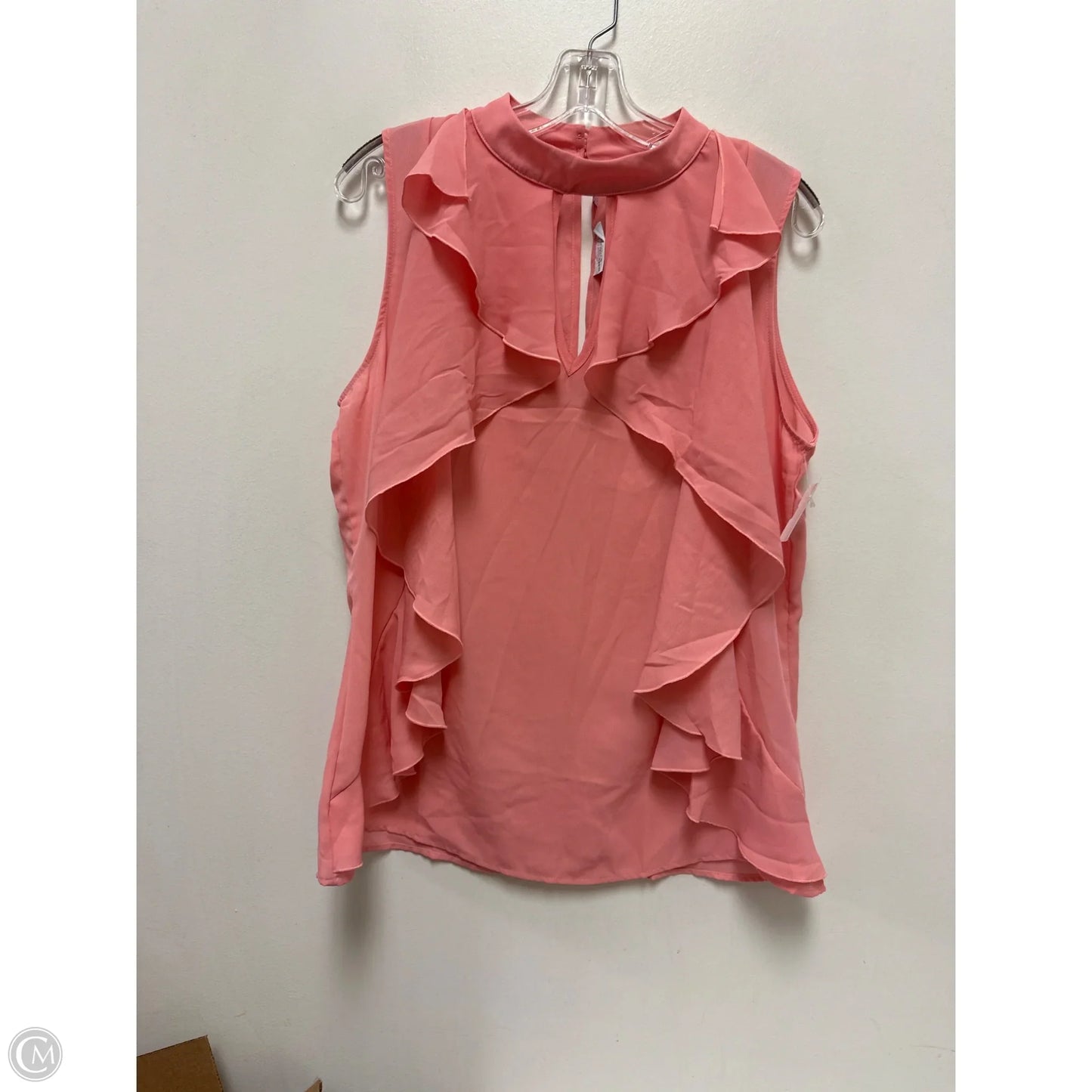 Top Sleeveless By Sweet Pea In Pink, Size: L