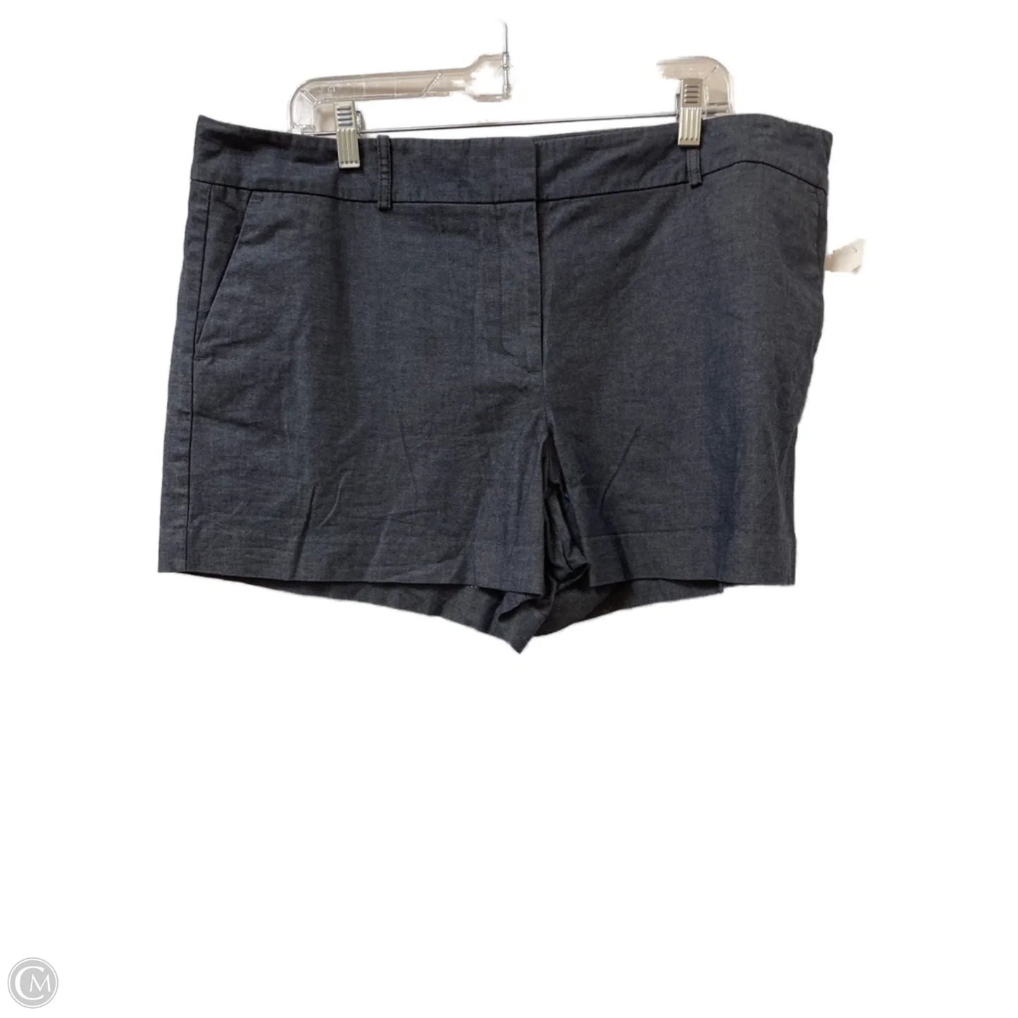 Shorts By Ann Taylor In Blue, Size: 16