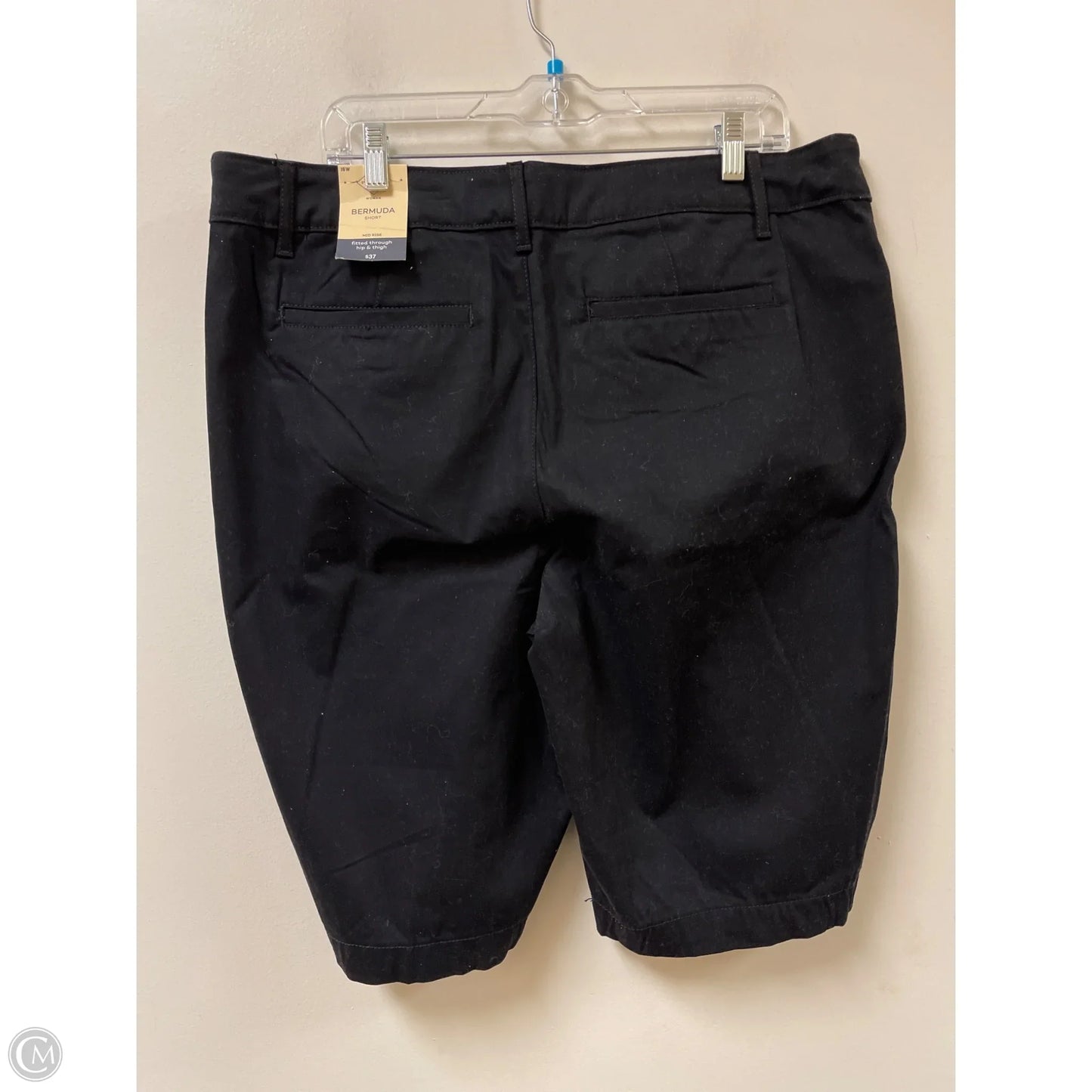 Shorts By St Johns Bay In Black, Size: 16