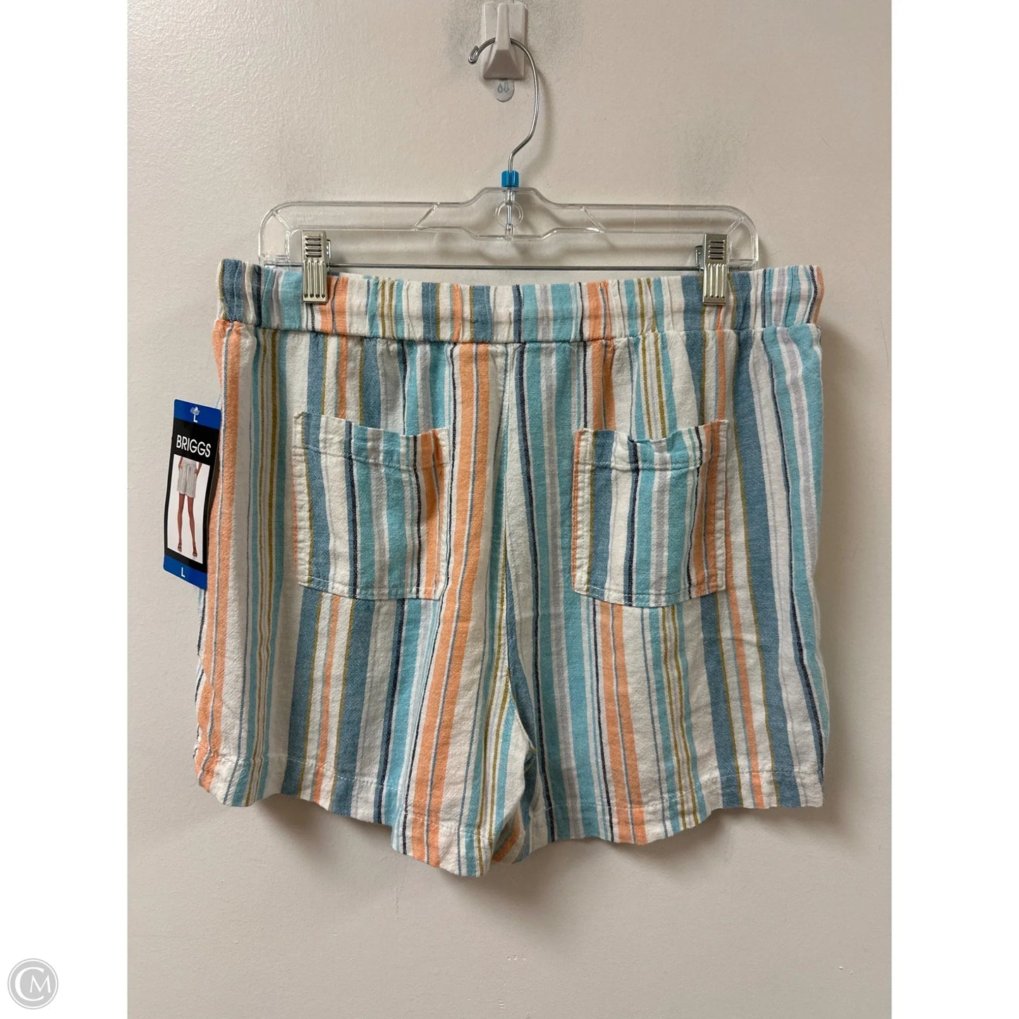 Shorts By Briggs In Striped Pattern, Size: 12