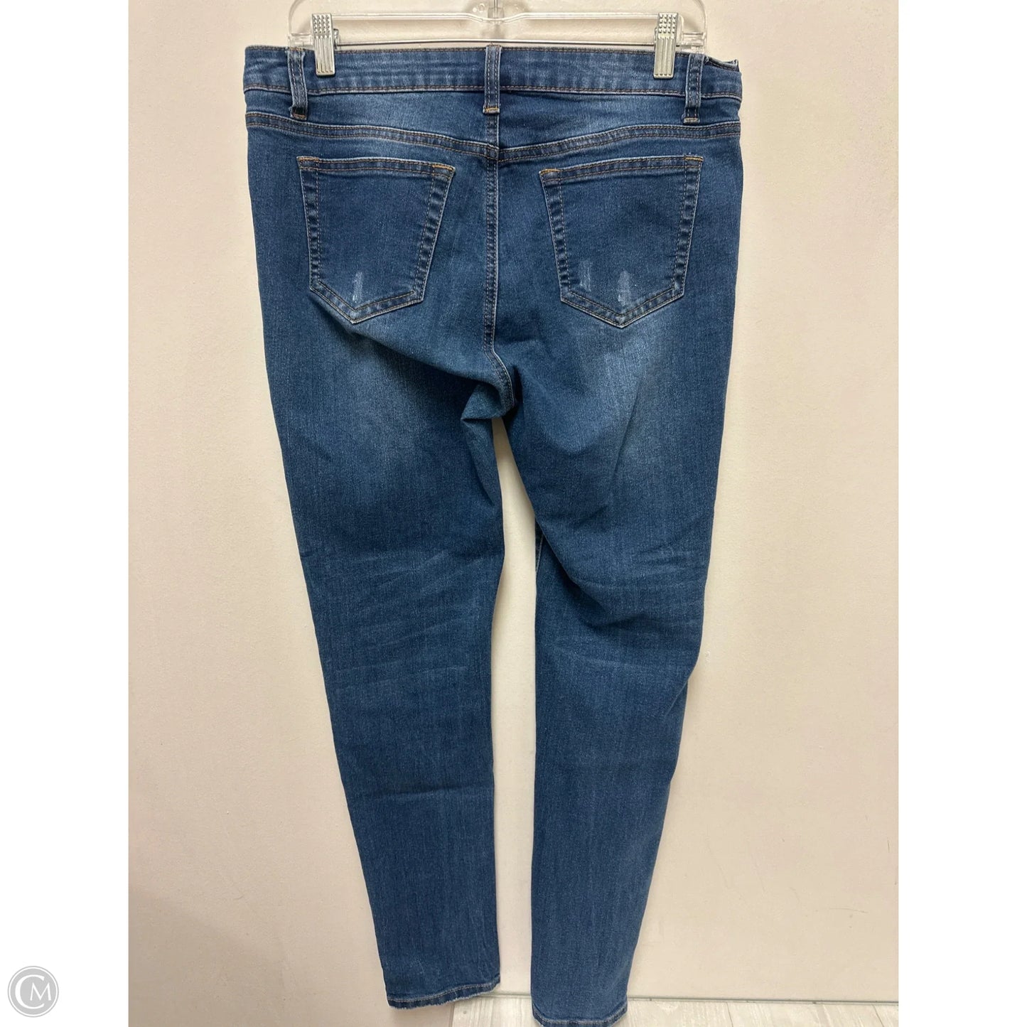 Jeans Skinny By Baccini In Blue Denim, Size: 8