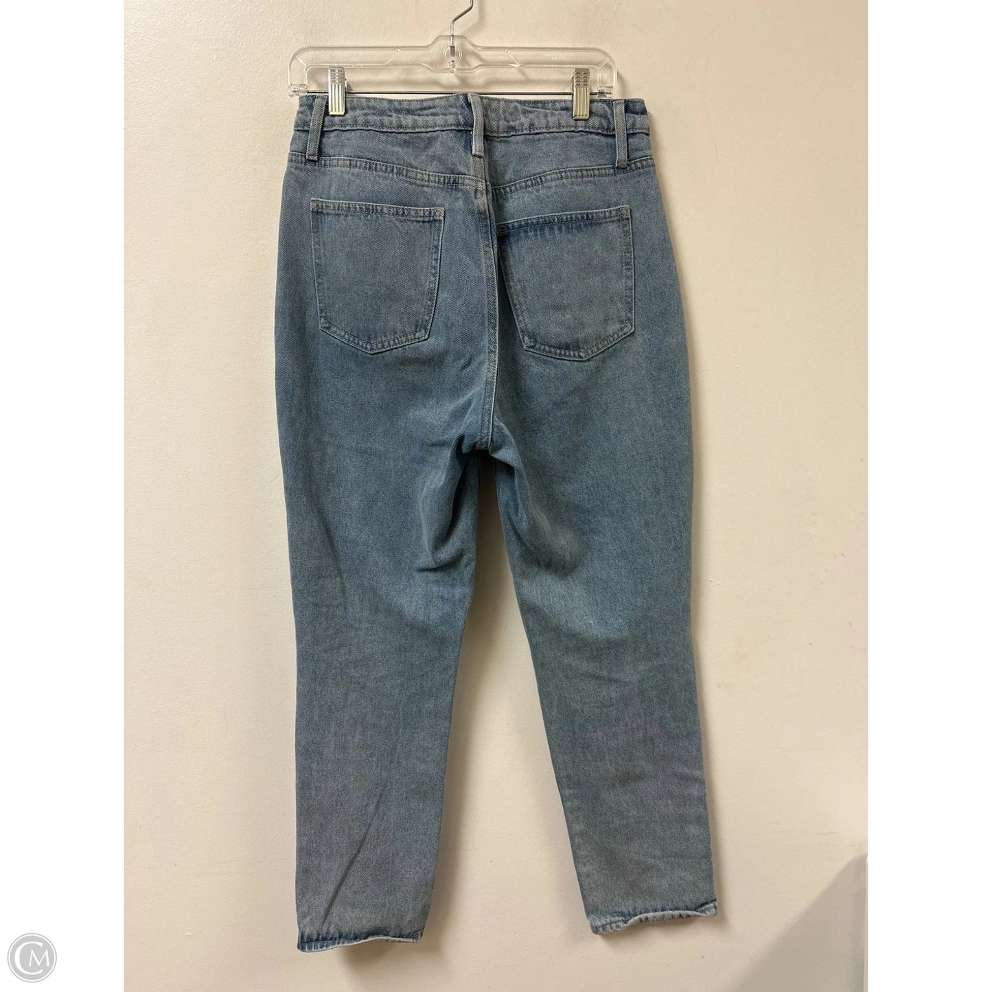 Jeans Straight By Clothes Mentor In Blue Denim, Size: 8