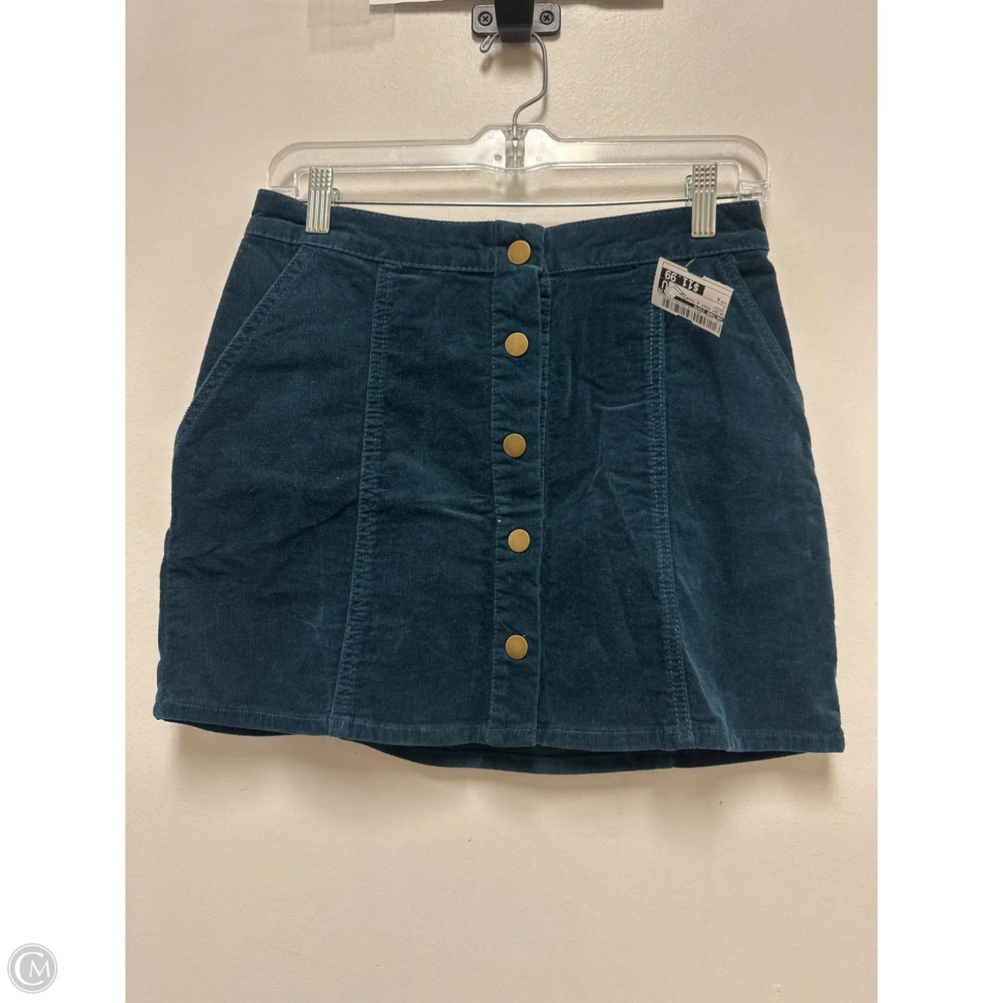 Skirt Mini & Short By Altard State In Green, Size: 4