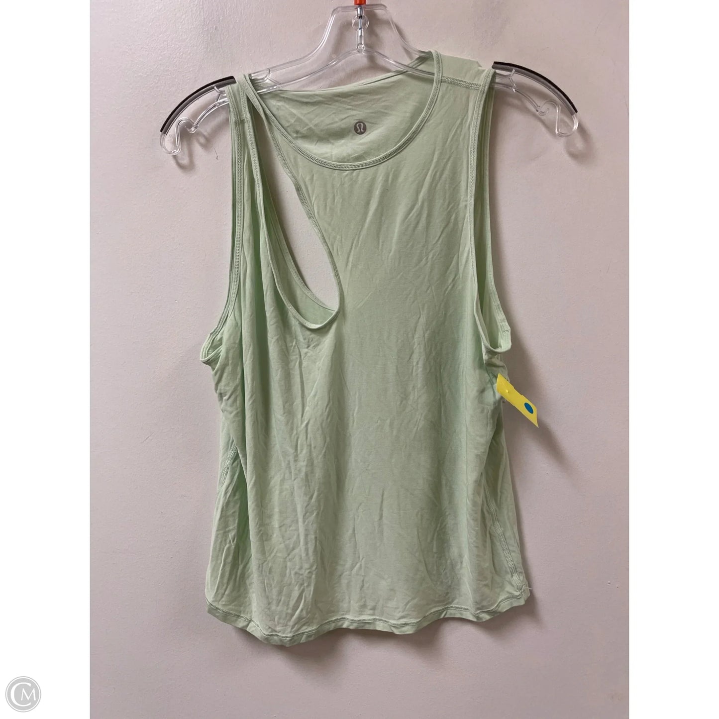 Athletic Tank Top By Lululemon In Green, Size: M