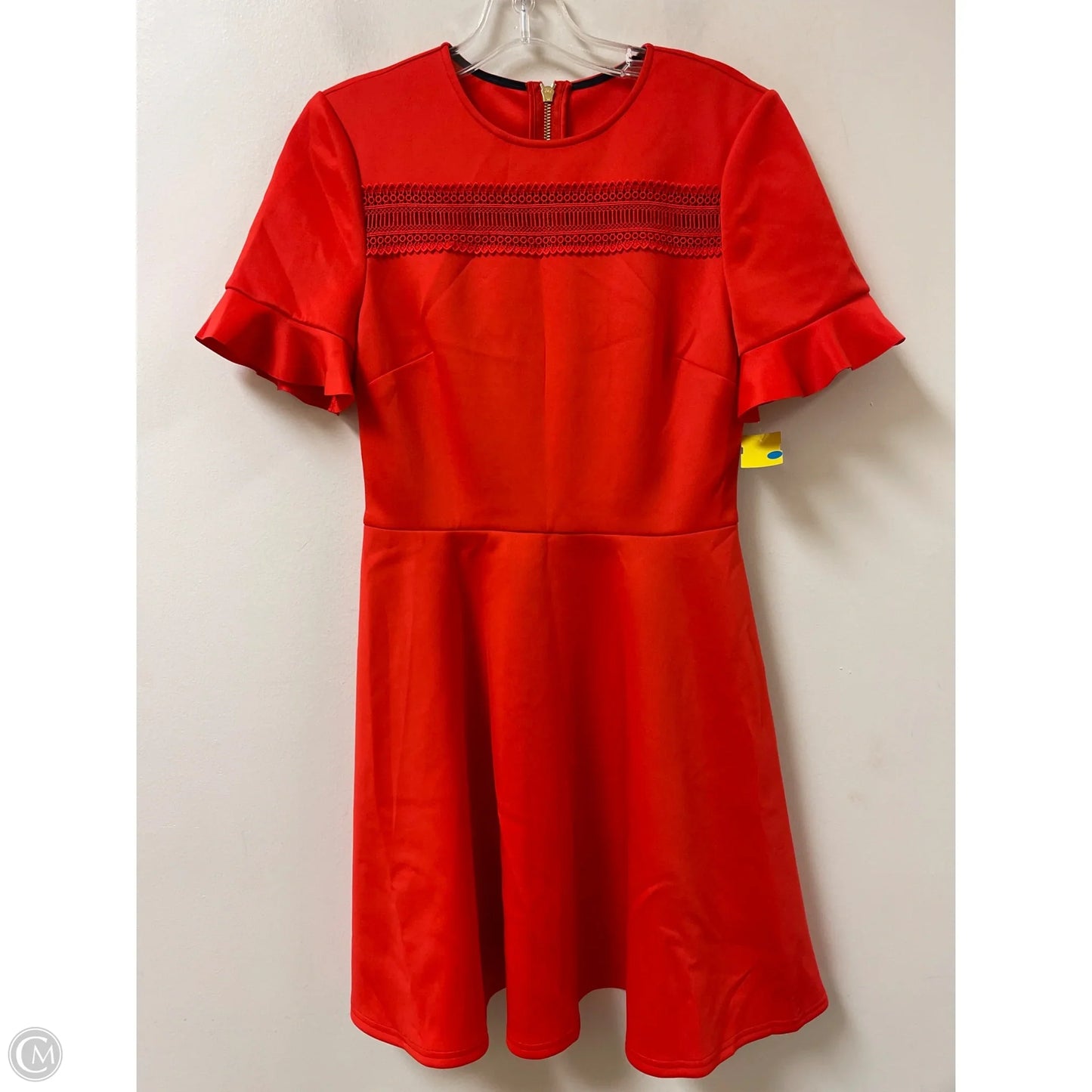 Dress Casual Short By Ted Baker In Red, Size: S