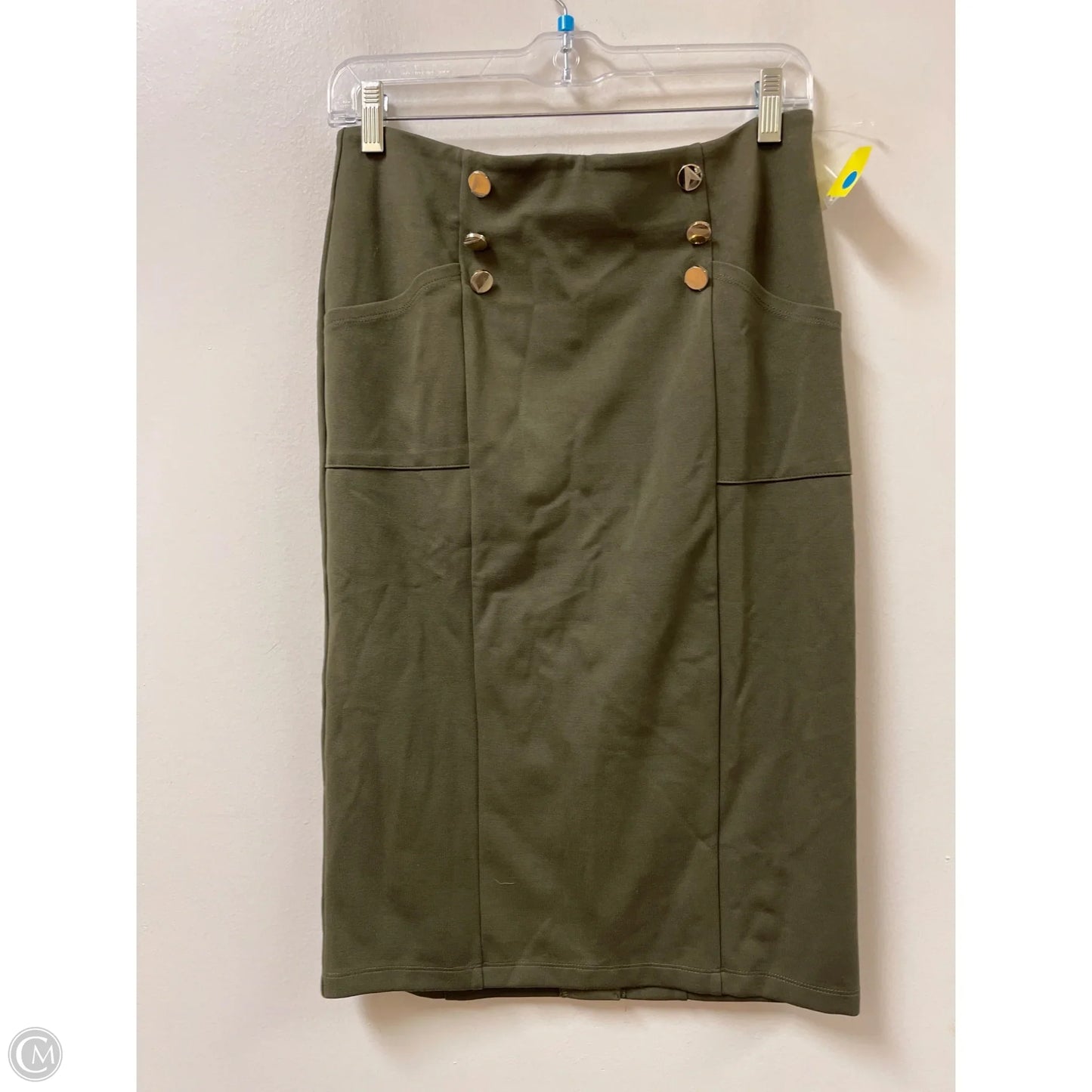 Skirt Midi By Elie Tahari In Green, Size: 4