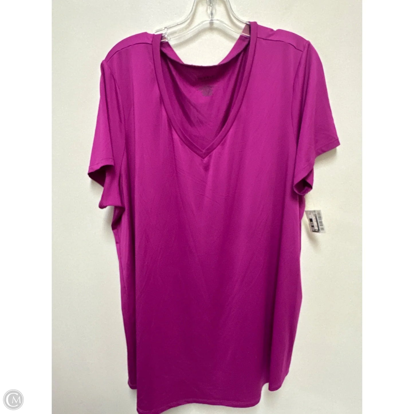 Athletic Top Short Sleeve By Torrid In Purple, Size: 2x