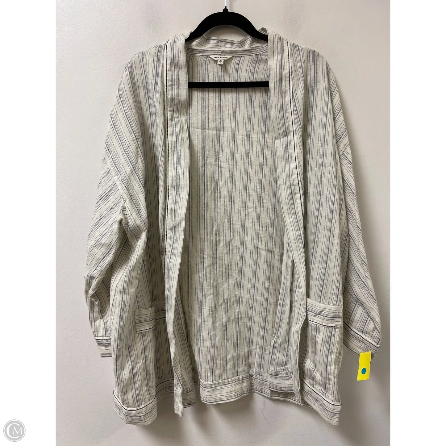 Kimono By Max Studio In Blue & White, Size: M