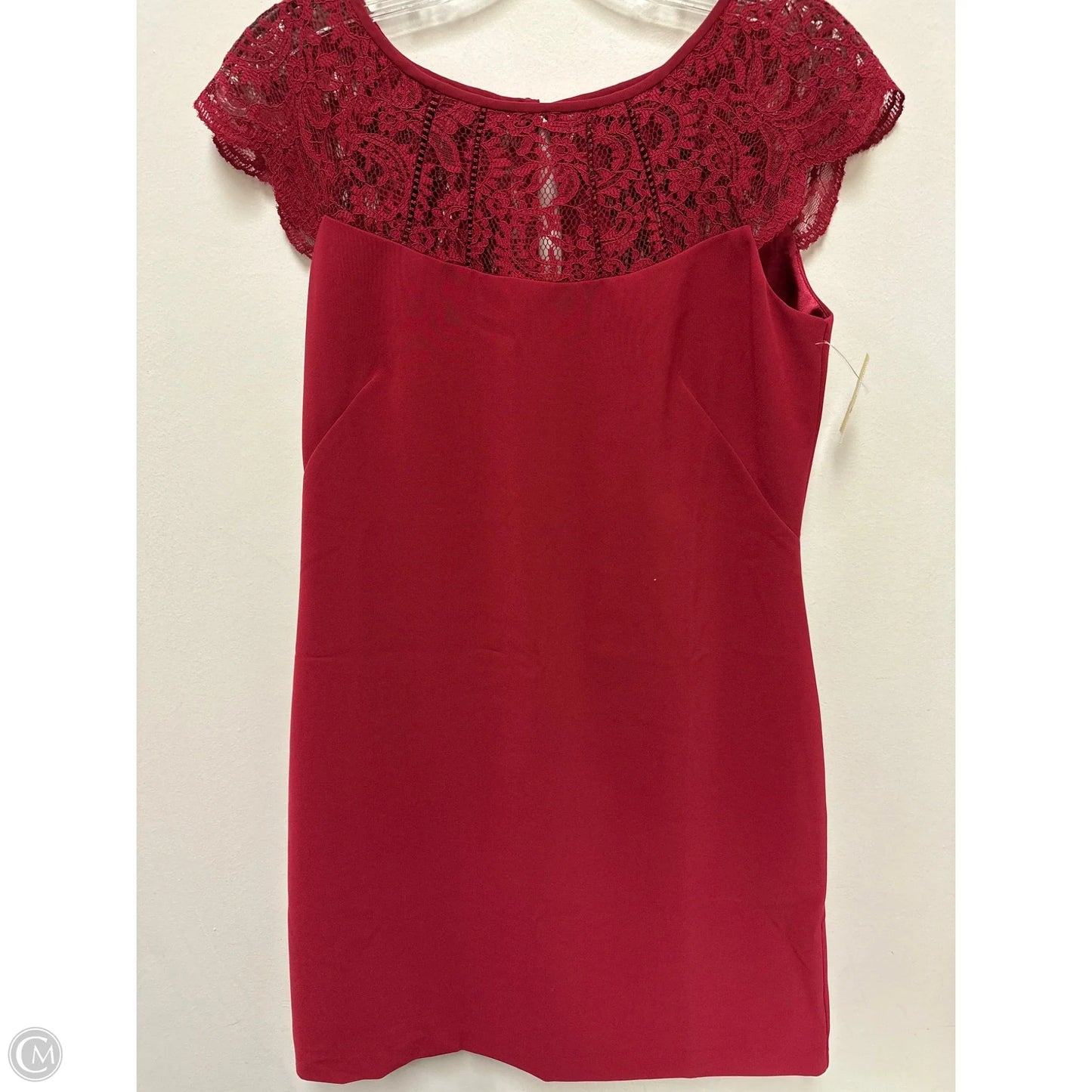 Dress Casual Short By White House Black Market In Red, Size: Xs