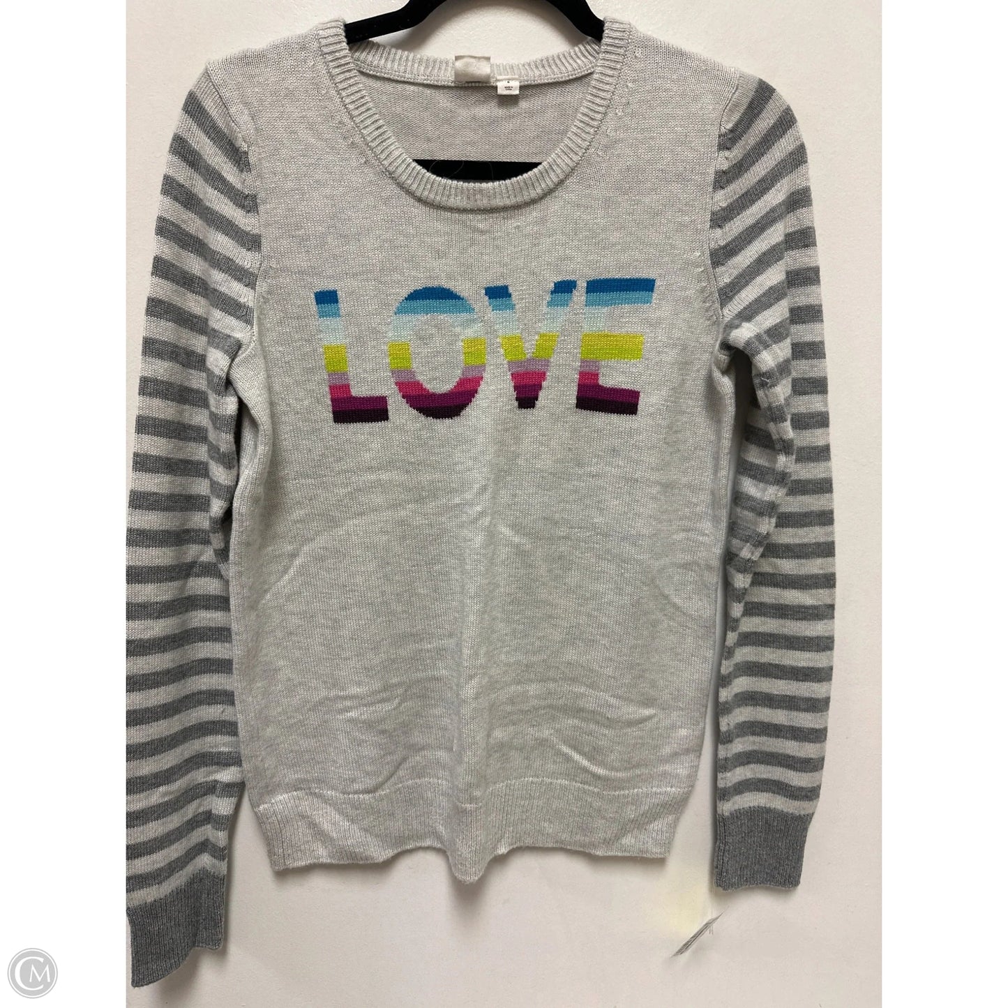 Sweater By Gap In Grey, Size: S