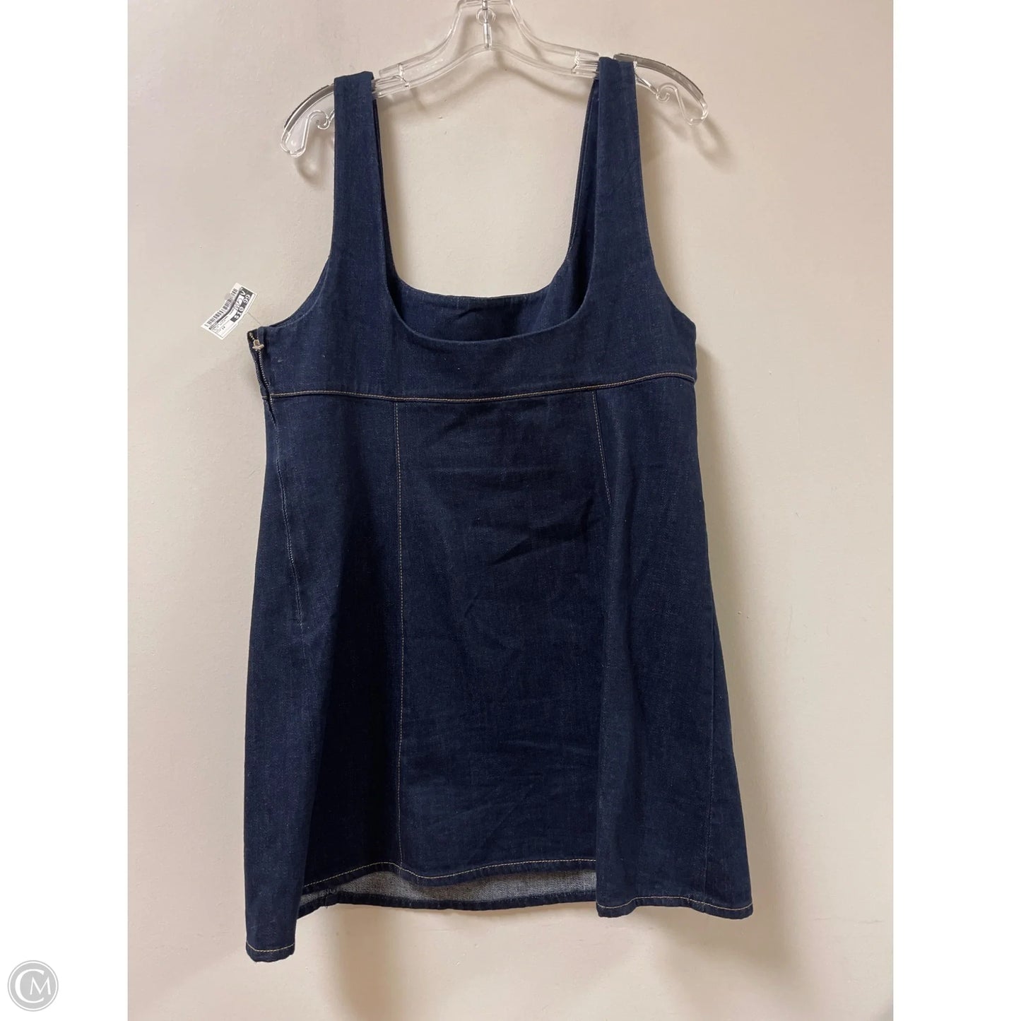 Dress Casual Short By Zara In Blue Denim, Size: 1x