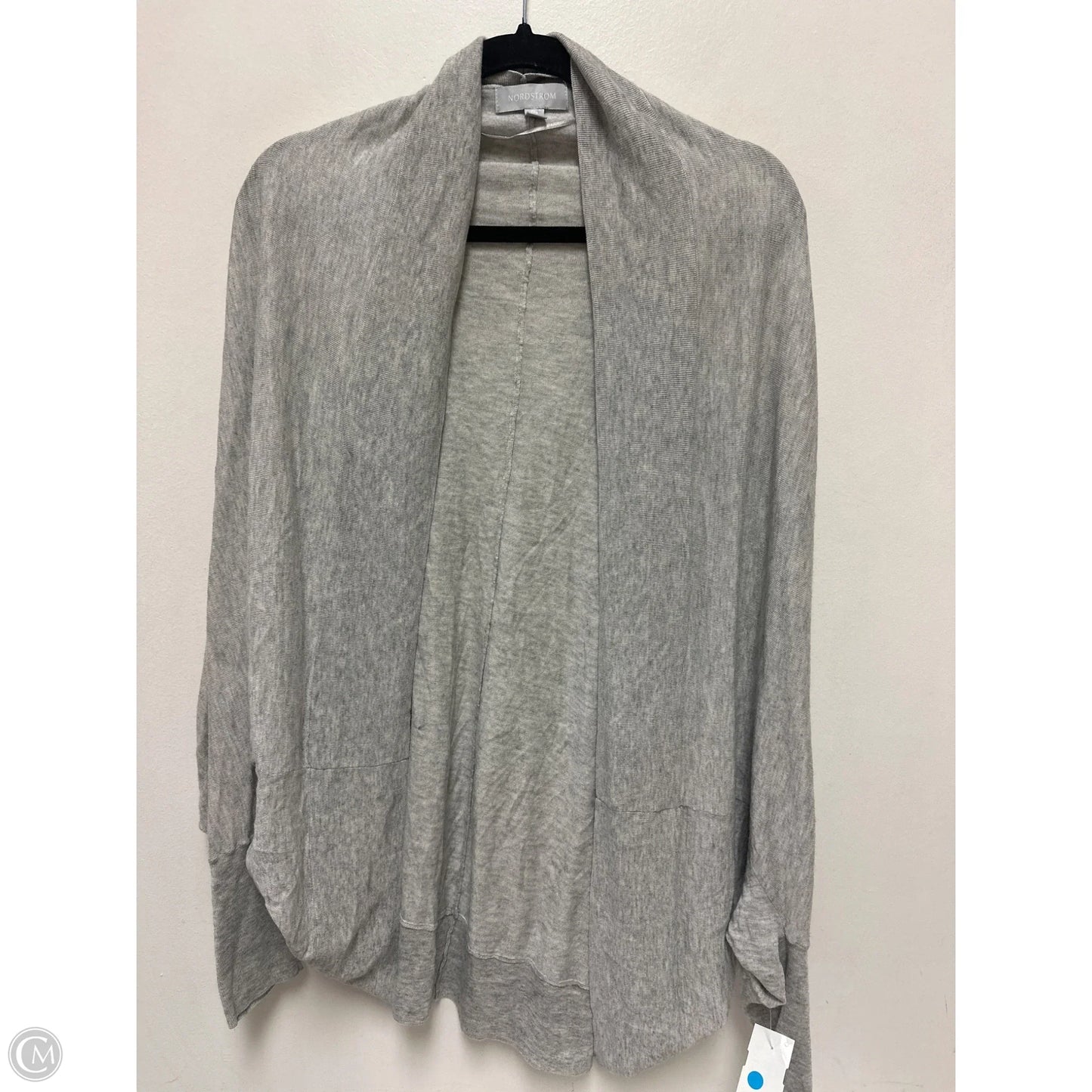 Sweater Cardigan By Nordstrom In Grey, Size: Osfm