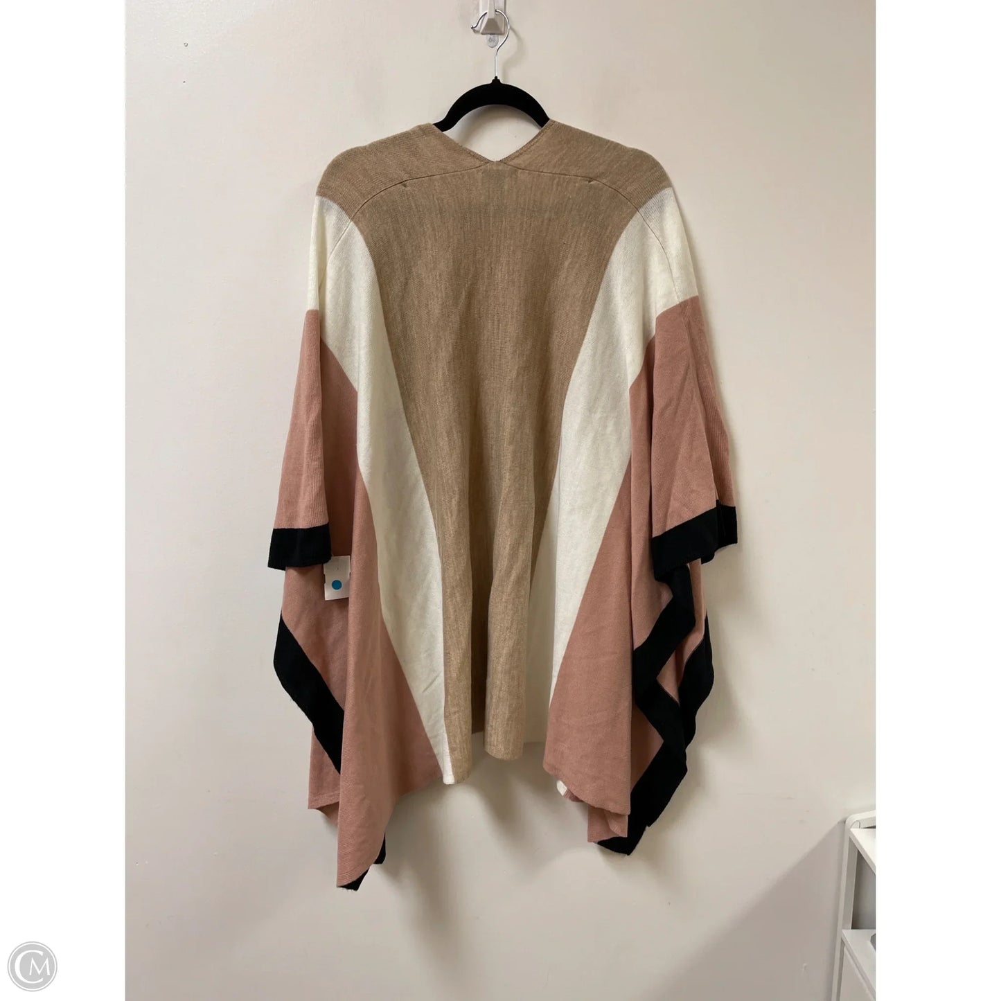 Shawl By Ann Taylor In Brown & Pink, Size: Osfm