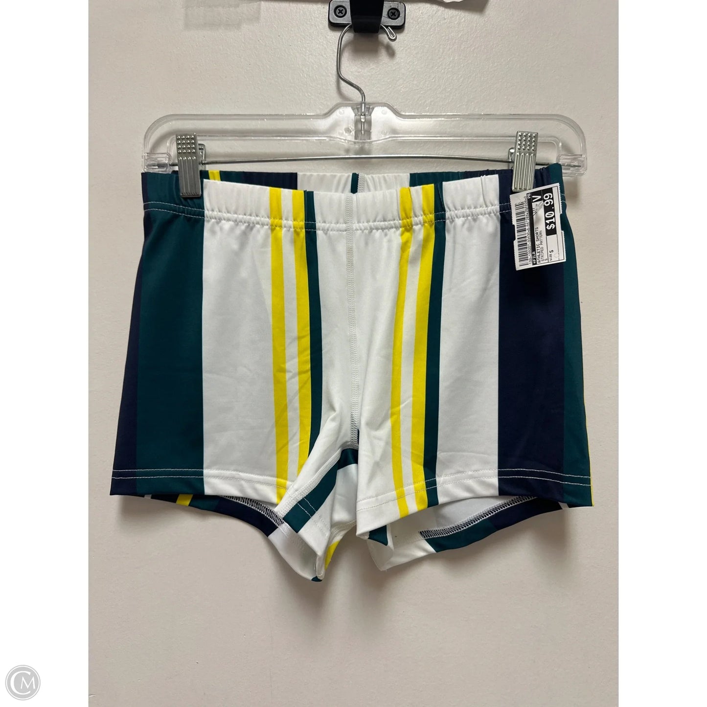 Athletic Shorts By Fila In Striped Pattern, Size: S