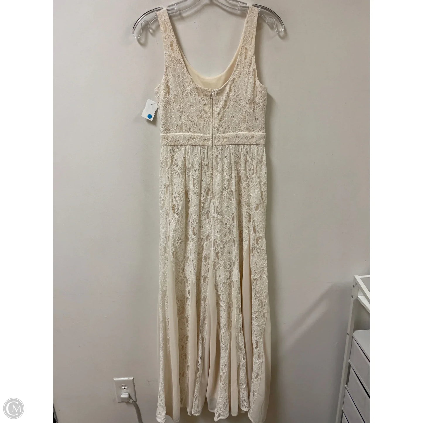 Dress Casual Maxi By Clothes Mentor In Cream, Size: S