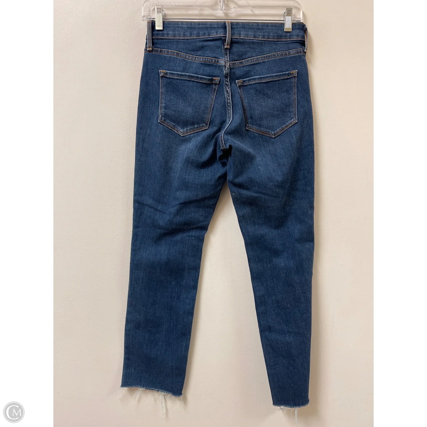 Jeans Straight By Old Navy In Blue Denim, Size: 0
