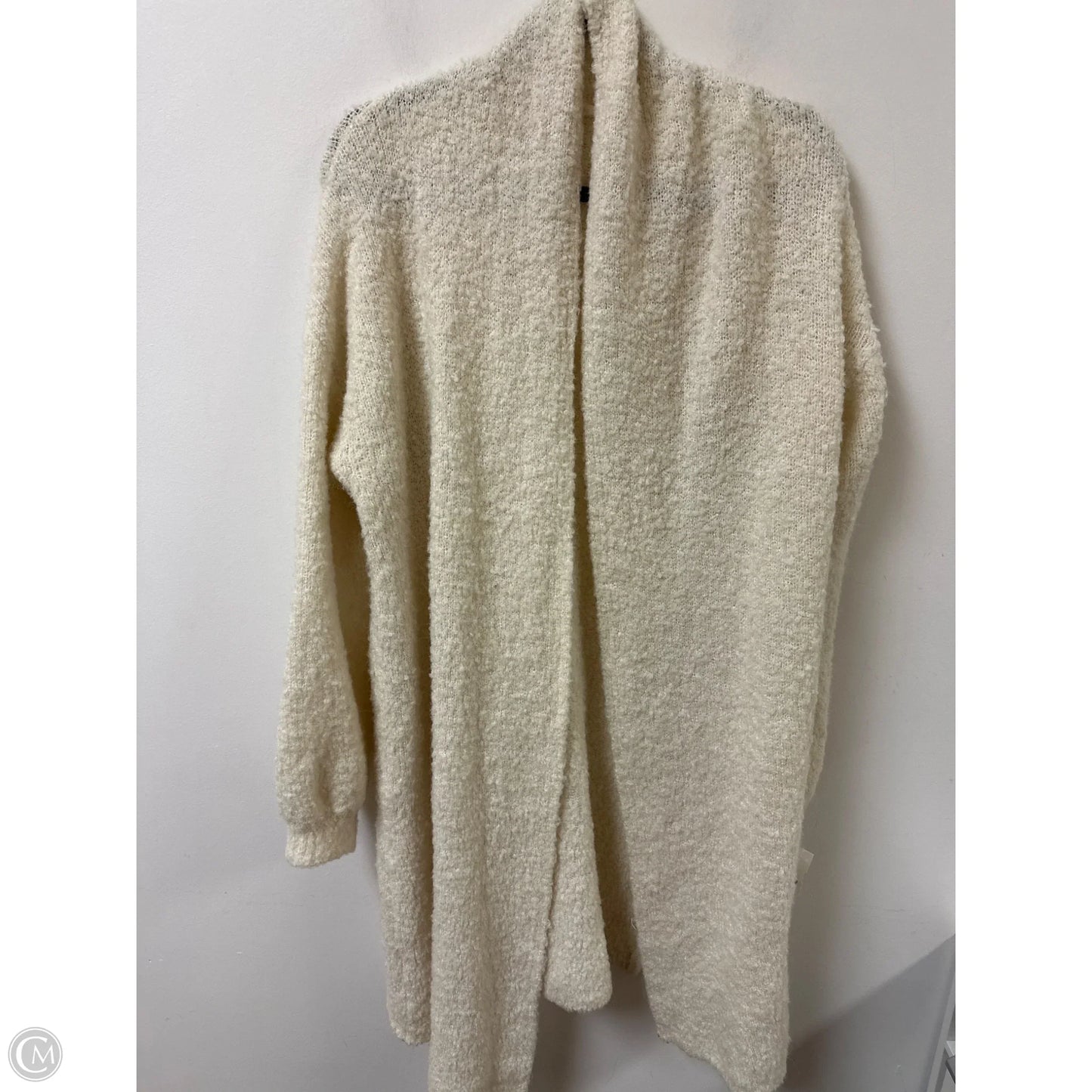 Sweater Cardigan By Mystree In Cream, Size: L