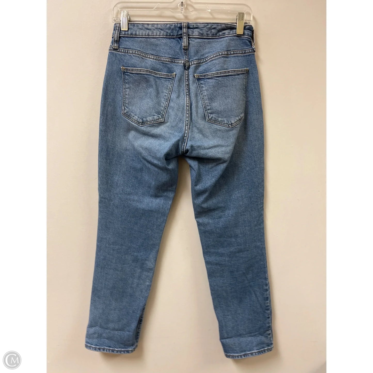 Jeans Straight By Universal Thread In Blue Denim, Size: 4