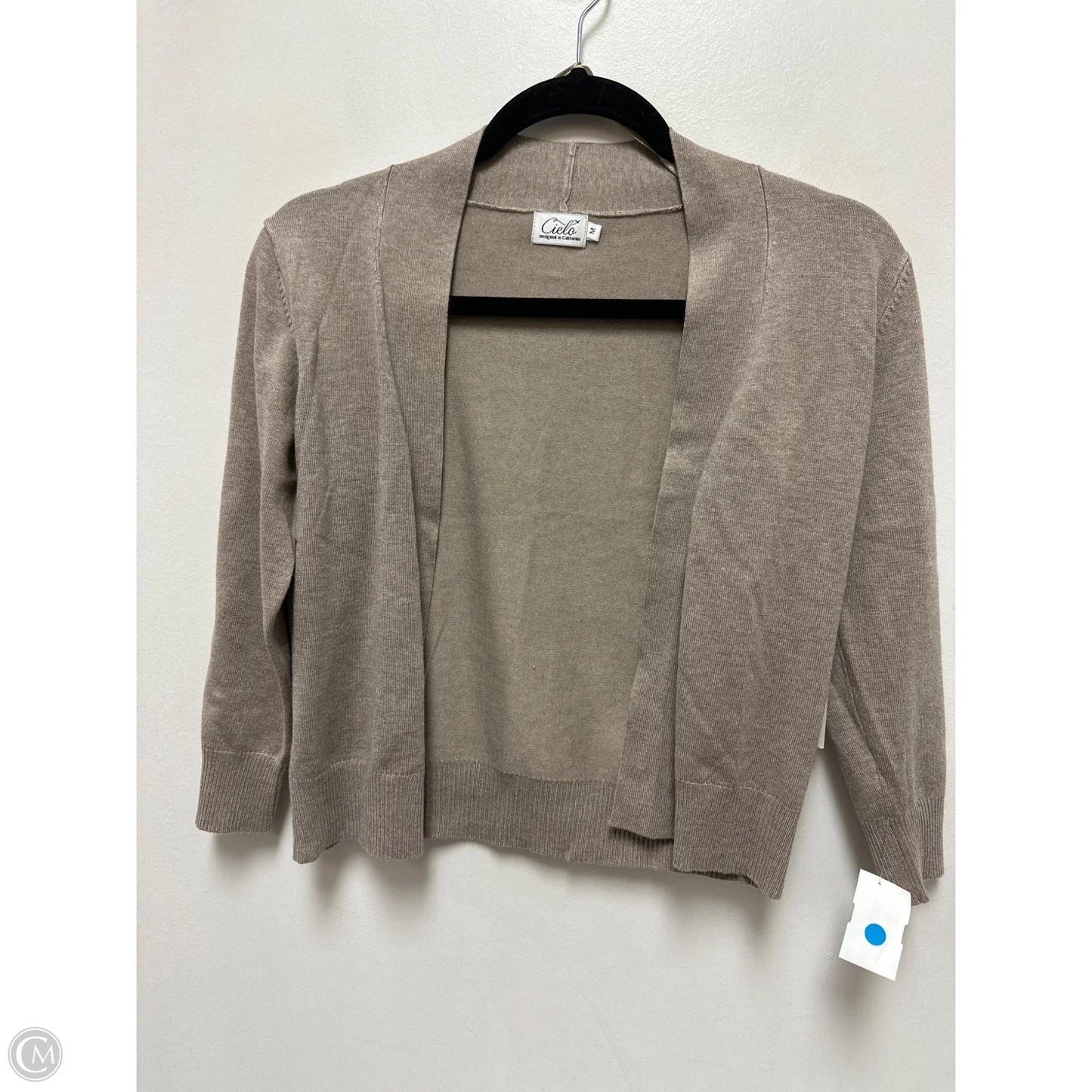 Sweater Cardigan By Cielo In Brown, Size: M
