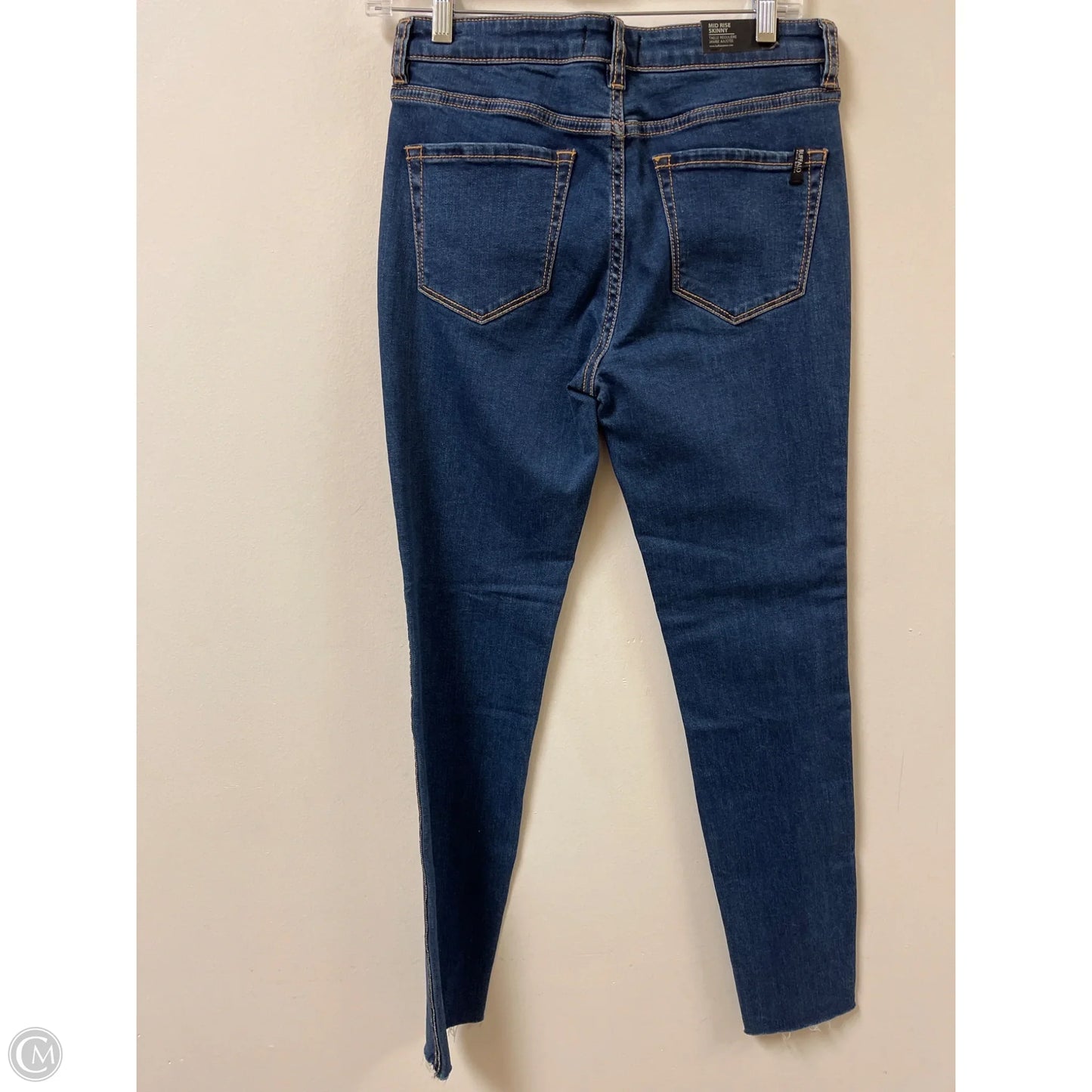 Jeans Skinny By Buffalo David Bitton In Blue Denim, Size: 4