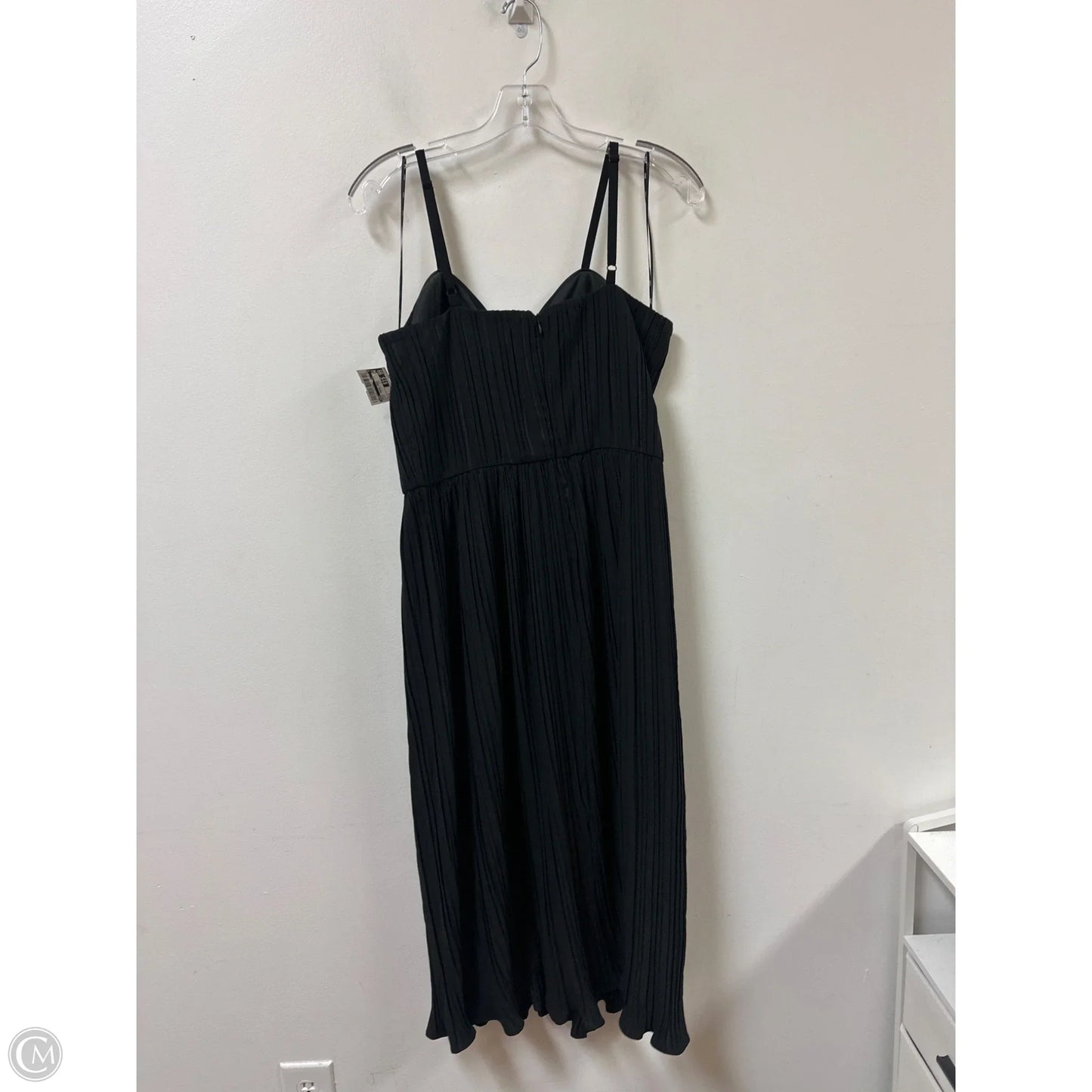 Dress Casual Midi By Dkny In Black, Size: S