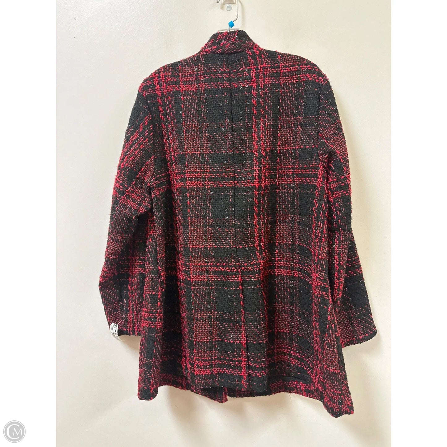 Blazer By Lane Bryant In Black & Red, Size: Xl