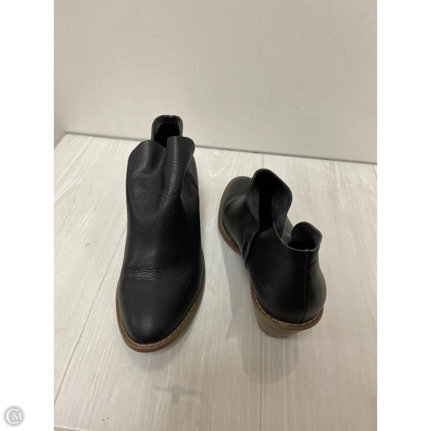 Boots Ankle Flats By Universal Thread In Black, Size: 6