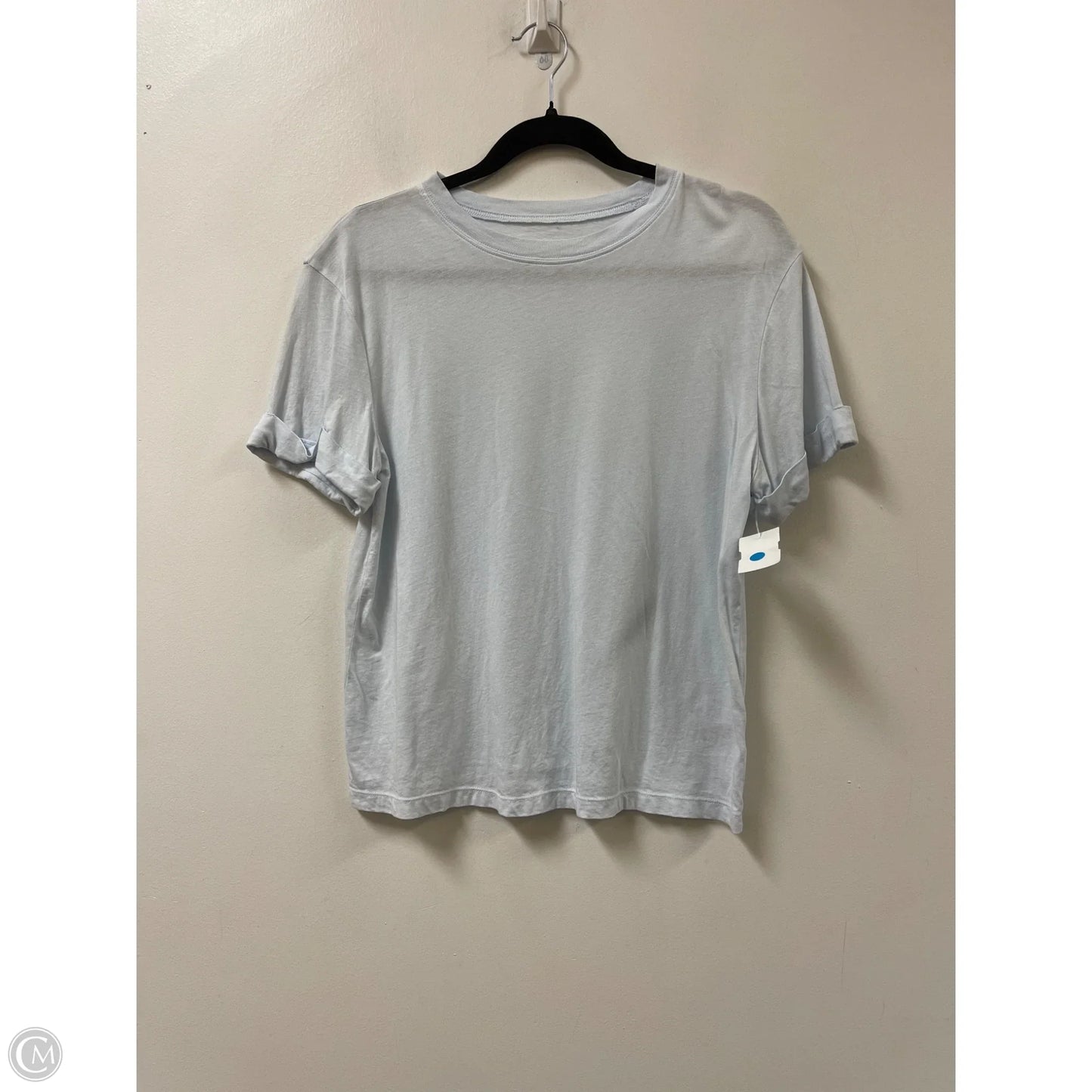 Top Short Sleeve By A New Day In Blue, Size: S