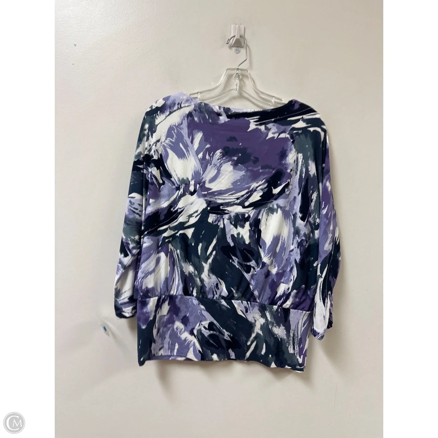 Top Long Sleeve By Chicos In Purple, Size: M