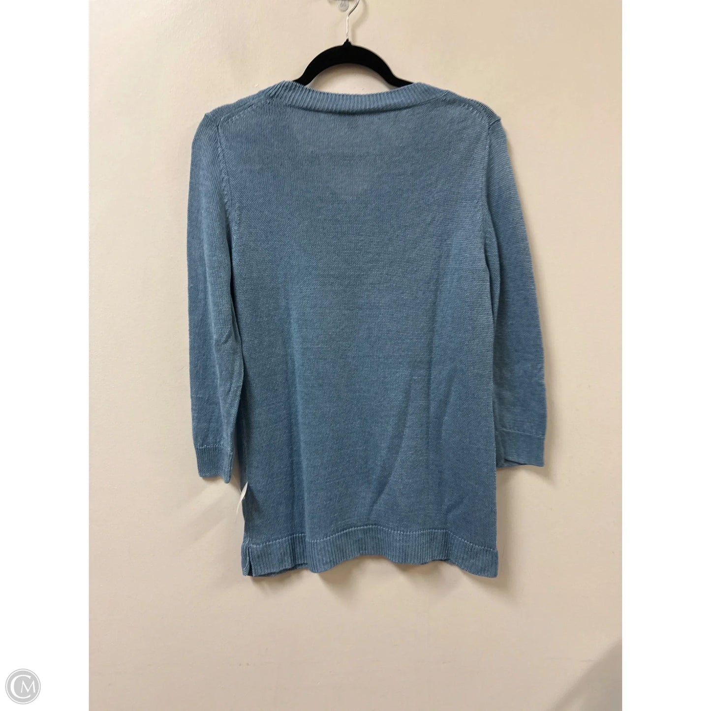 Sweater By Talbots In Blue, Size: L