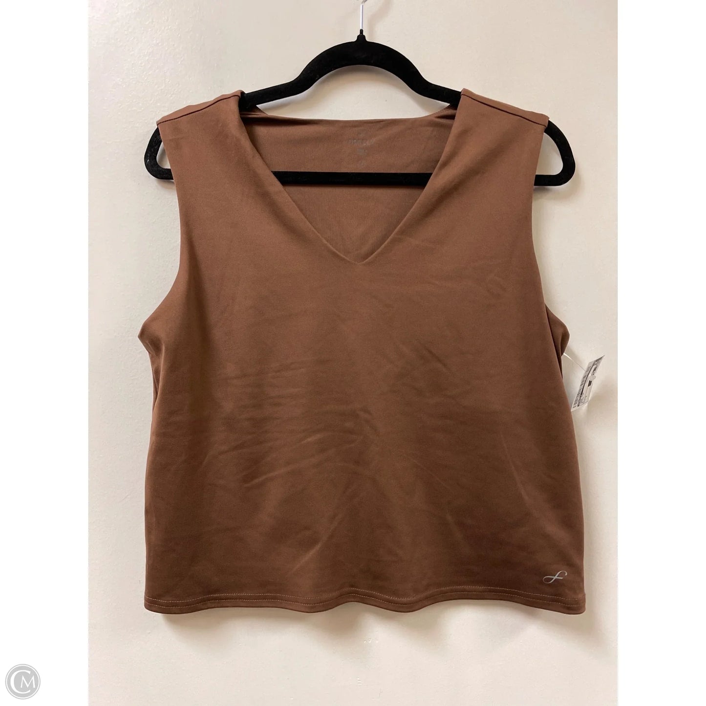 Tank Top By Freely In Brown, Size: S
