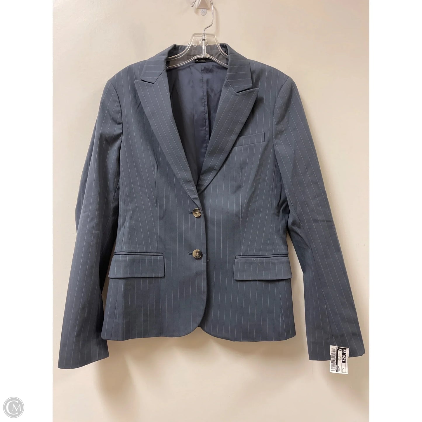Blazer By Theory In Grey, Size: L