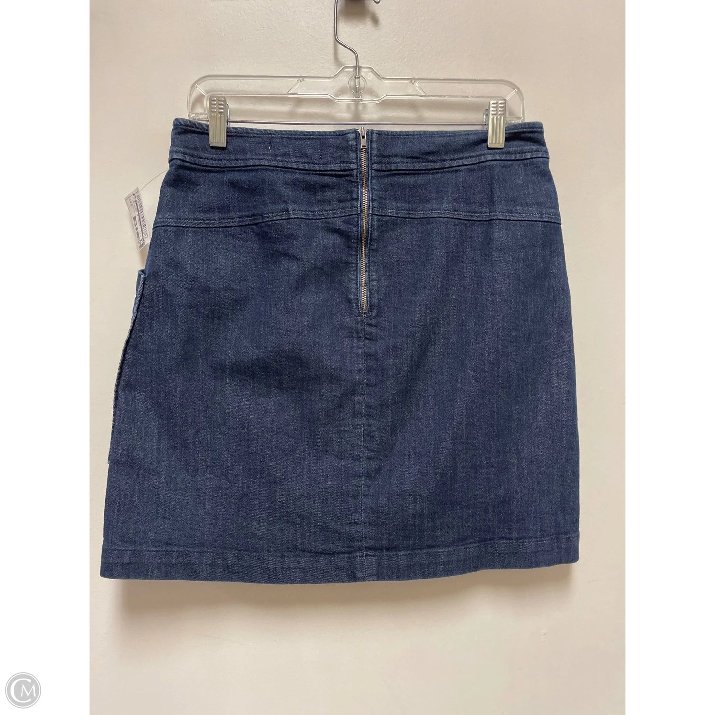 Skirt Mini & Short By Loft In Blue Denim, Size: 6
