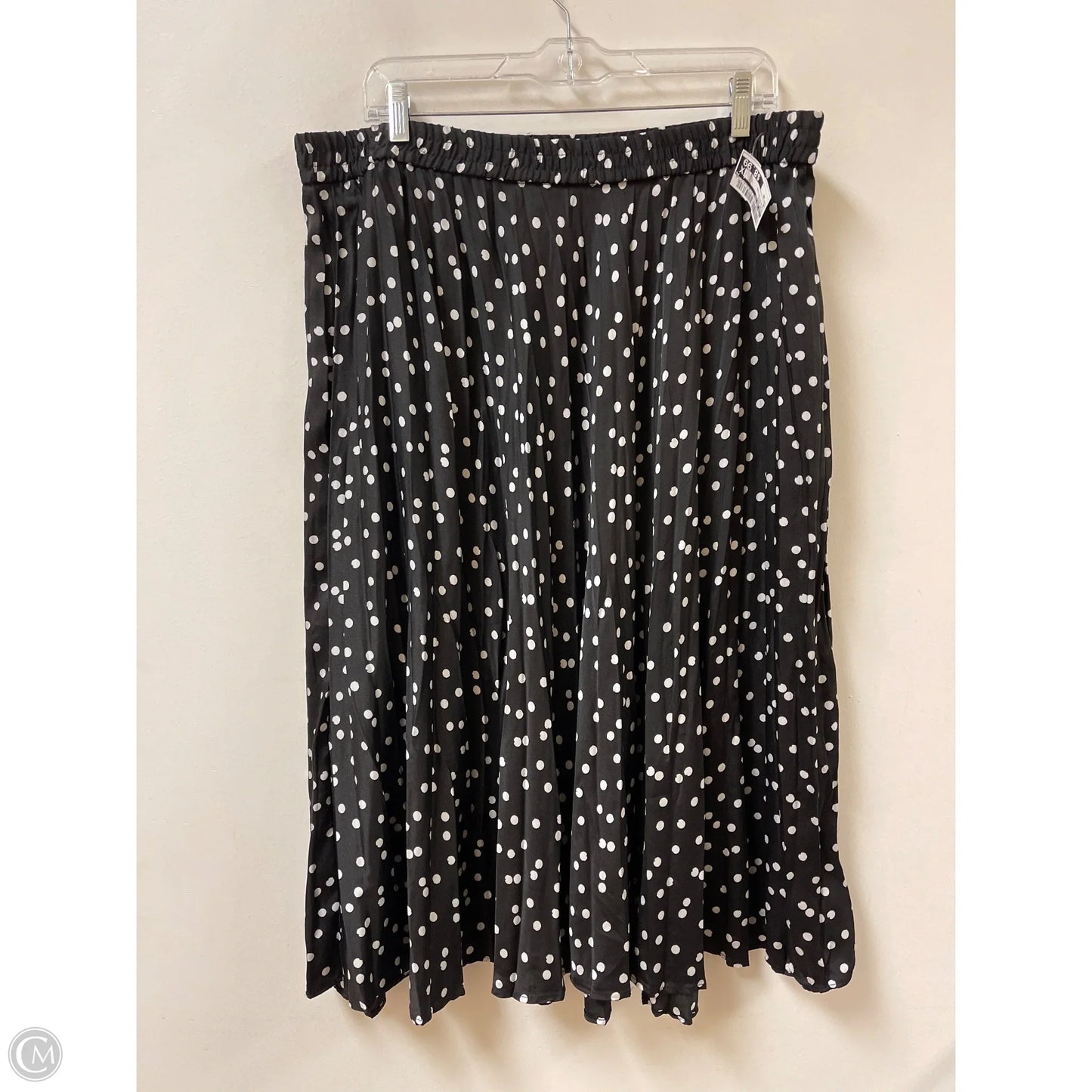 Skirt Midi By Time And Tru In Polkadot Pattern, Size: 20