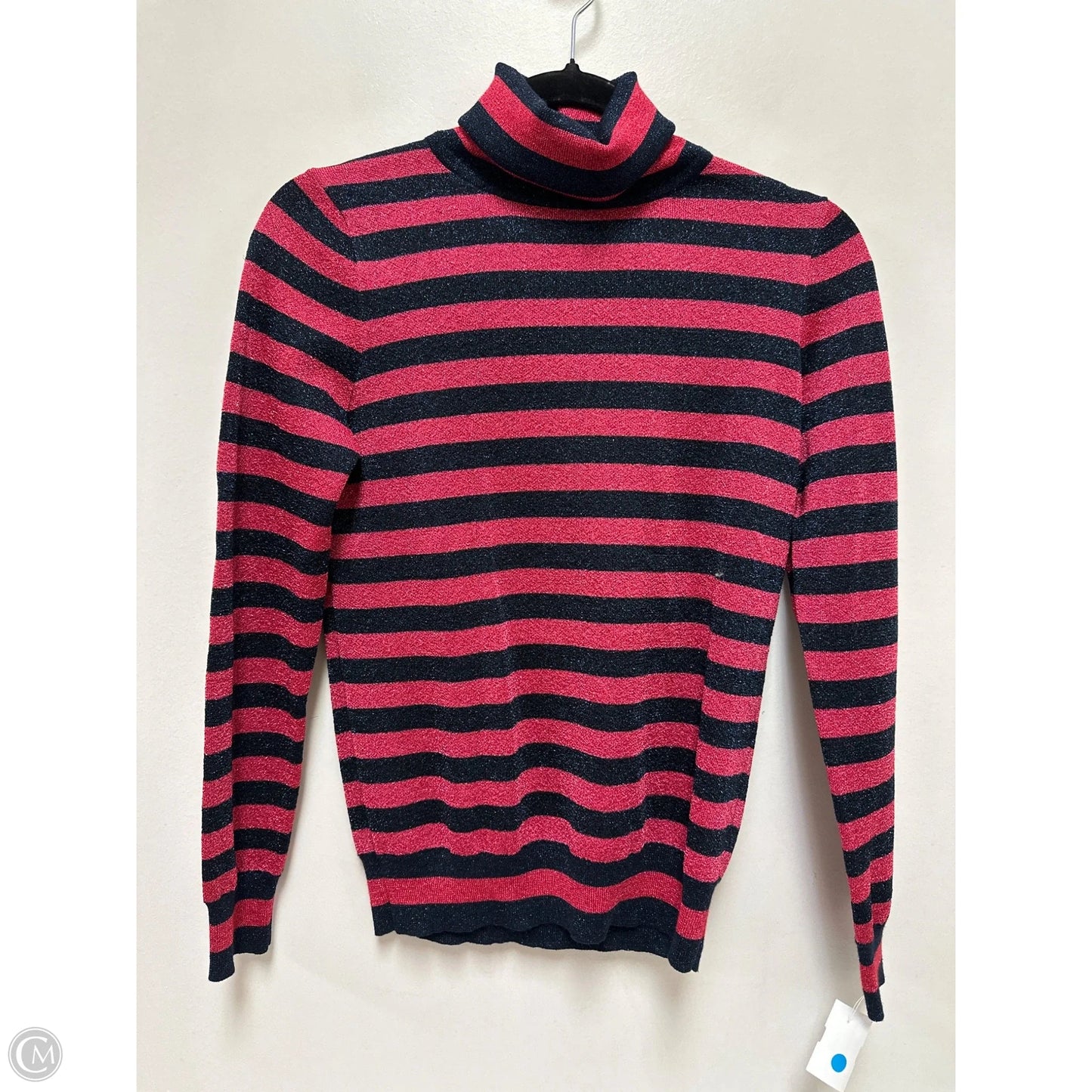 Sweater By J. Crew In Blue & Red, Size: Xs