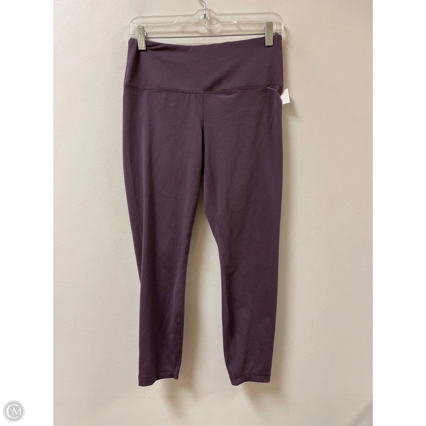 Athletic Leggings By Yogalicious In Purple, Size: L