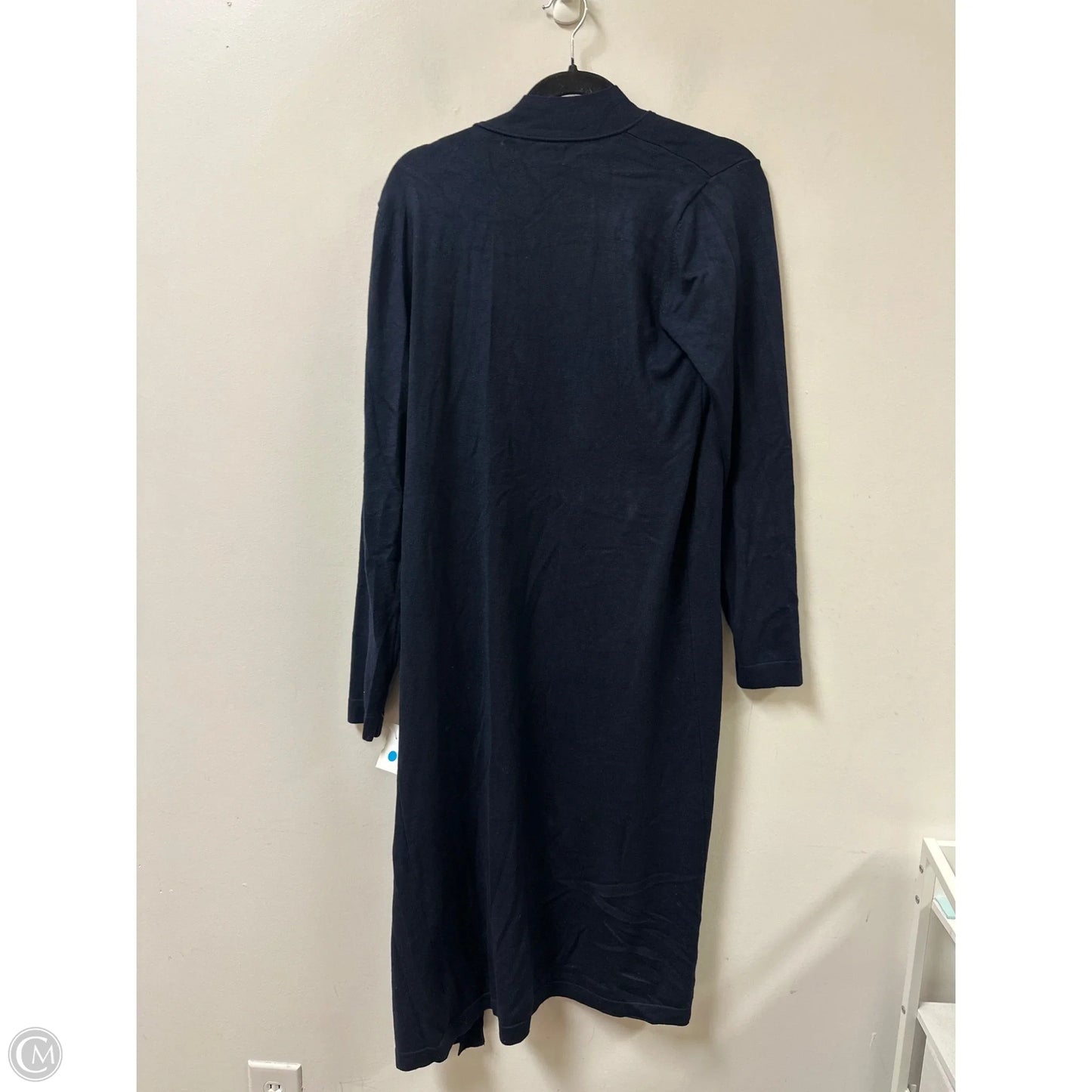 Sweater Cardigan By Magaschoni In Navy, Size: L