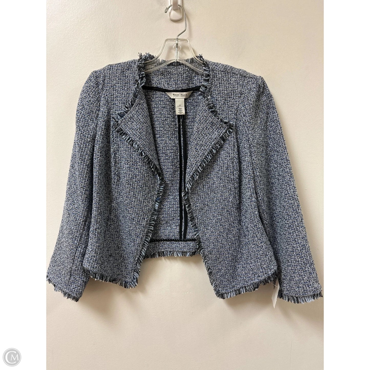 Blazer By White House Black Market In Black & Blue, Size: S