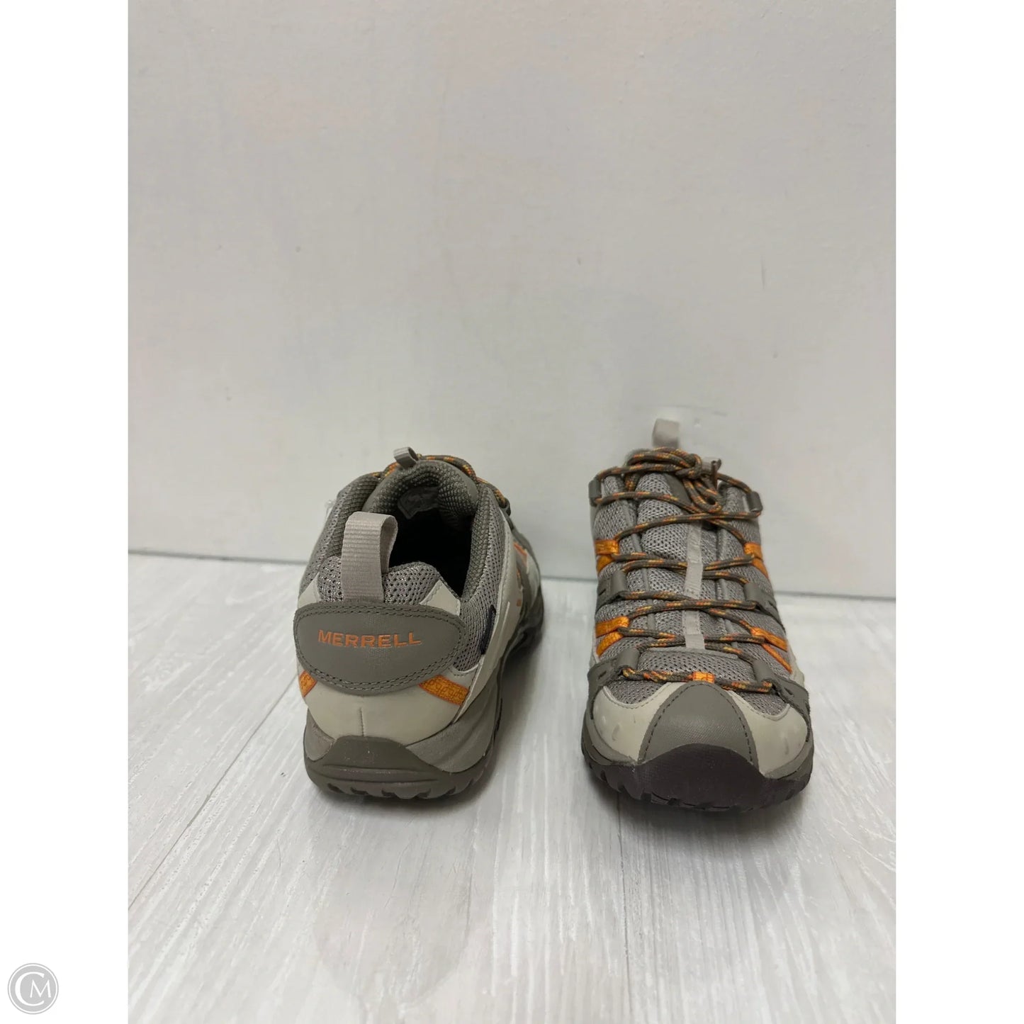 Shoes Hiking By Merrell In Brown, Size: 9.5
