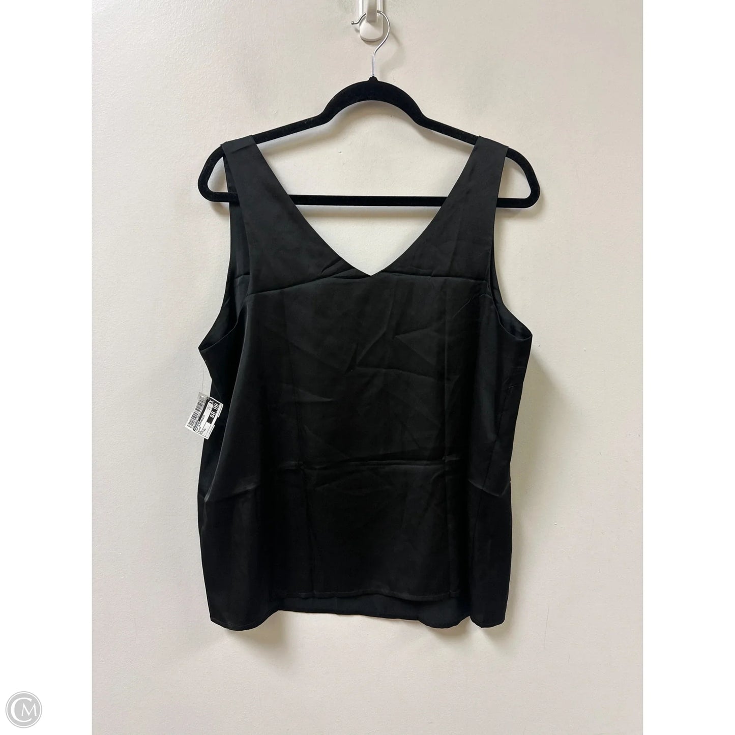 Top Sleeveless By Ekouaer In Black, Size: Xl