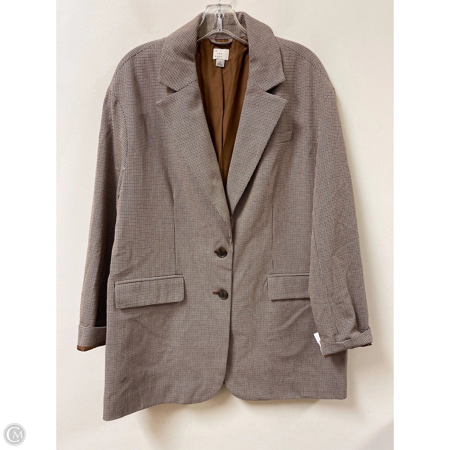 Blazer By A New Day In Brown, Size: L