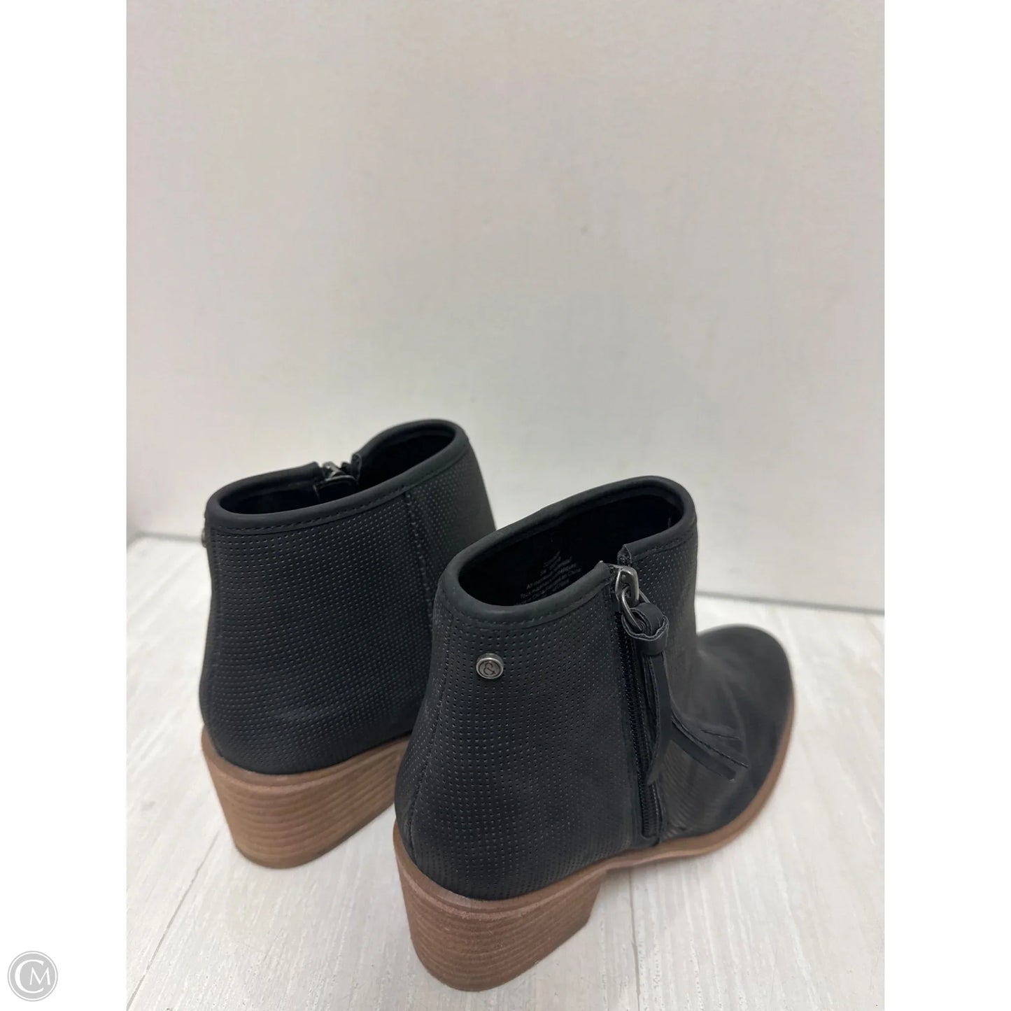 Boots Ankle Heels By Treasure And Bond In Grey, Size: 5