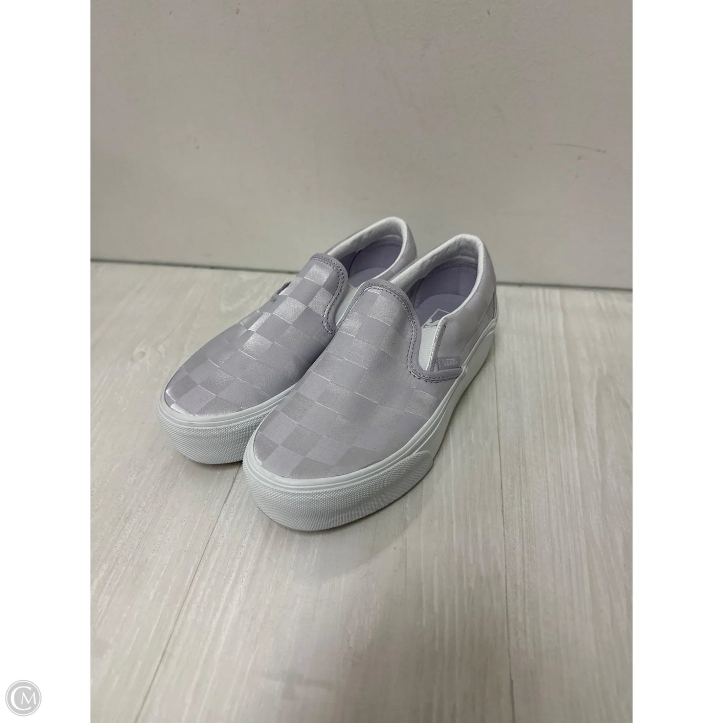 Shoes Heels Platform By Vans In Purple, Size: 6