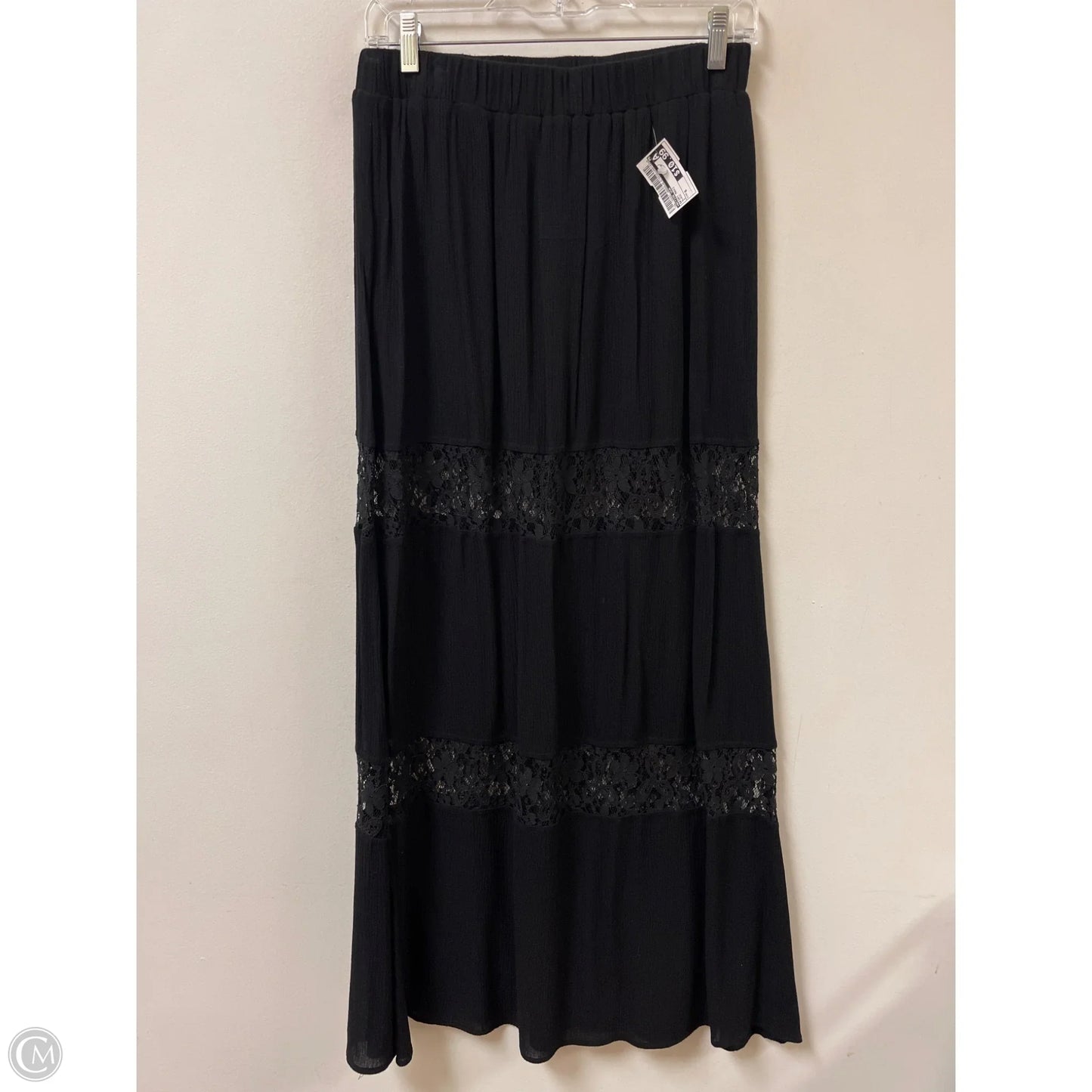 Skirt Maxi By Active Usa In Black, Size: 6