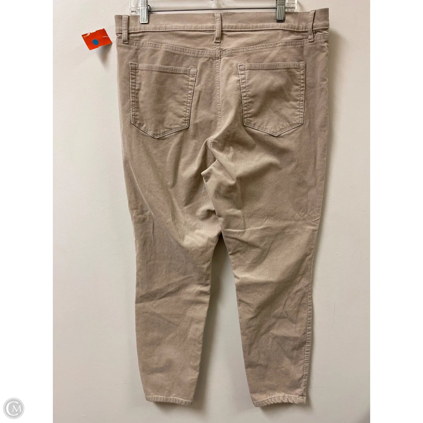 Pants Corduroy By Loft In Cream, Size: 16