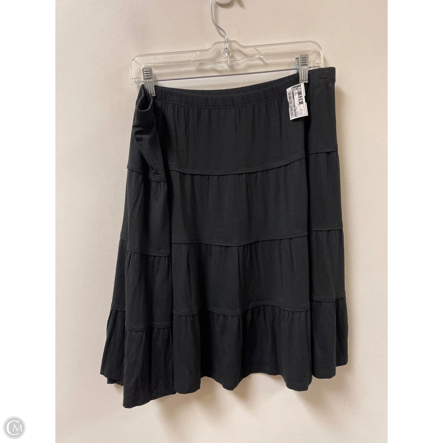 Skirt Midi By Style And Company In Black, Size: 16