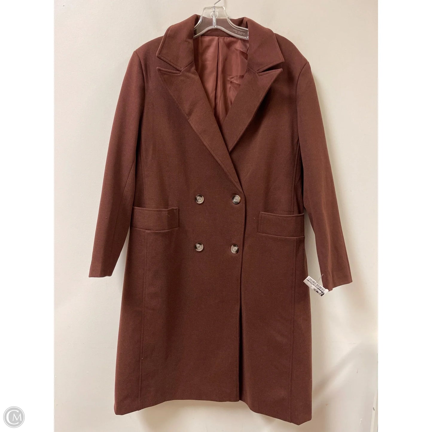 Coat Other By Clothes Mentor In Brown, Size: M